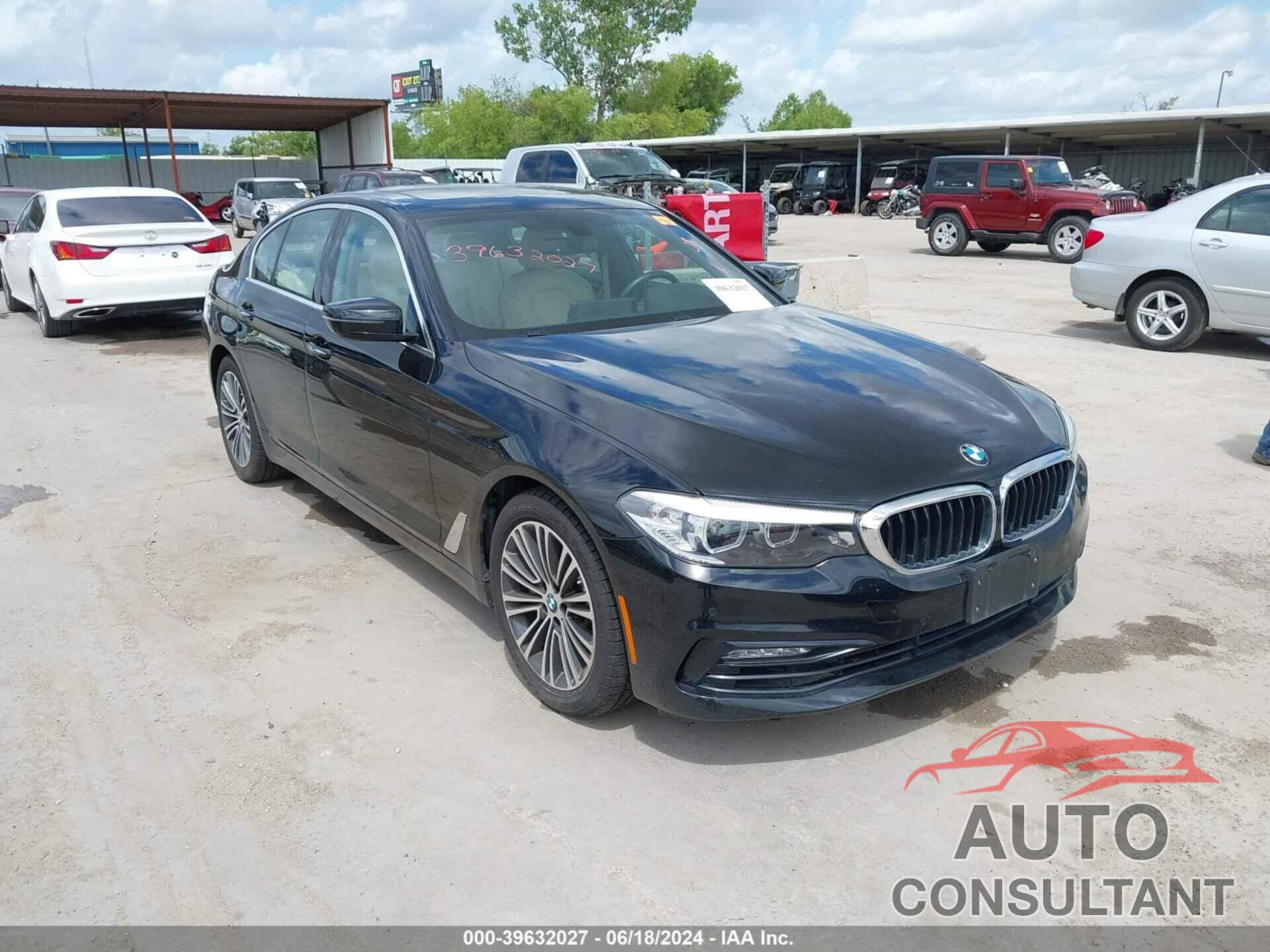 BMW 530I 2017 - WBAJA5C31HWA34977