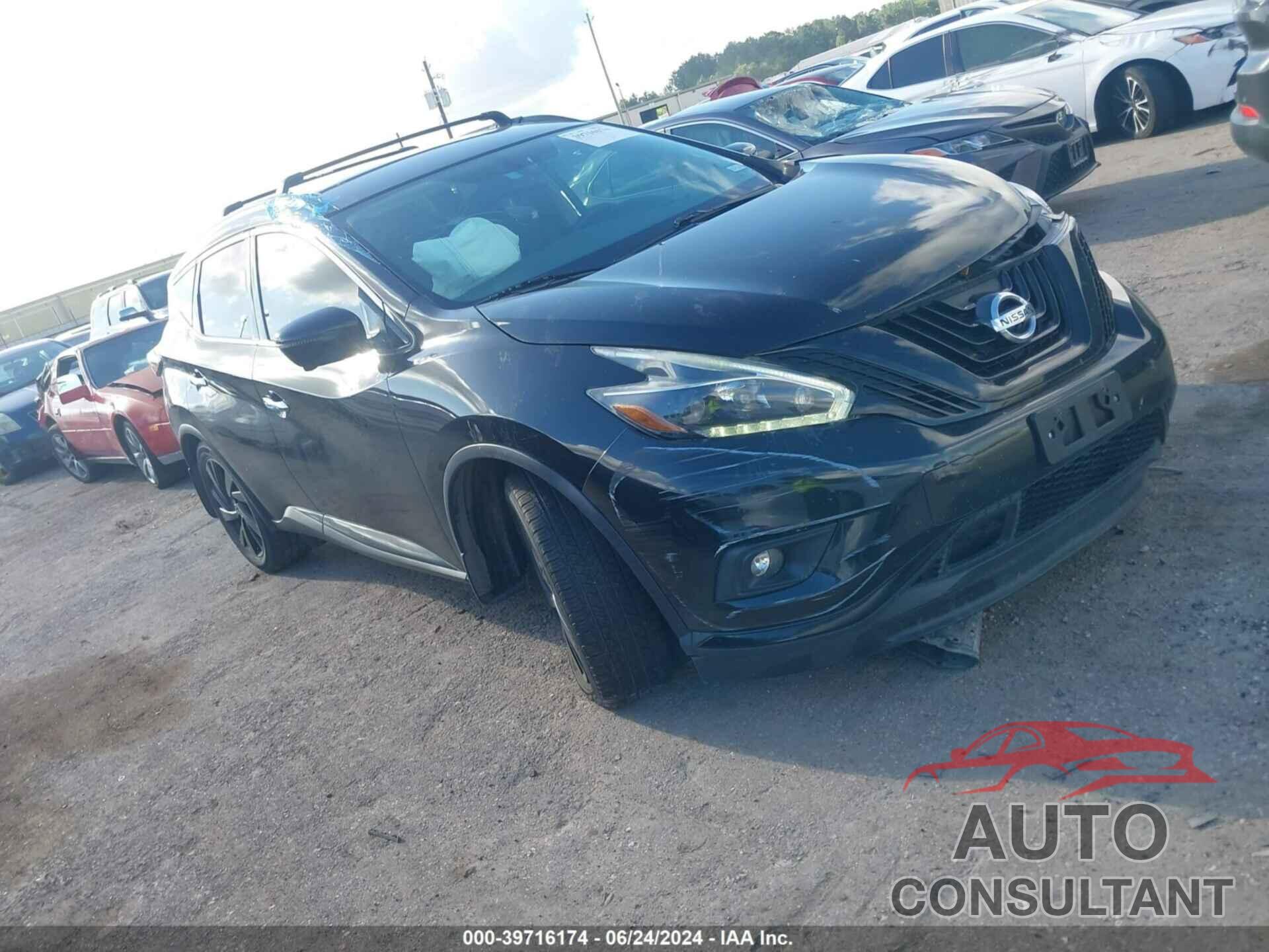 NISSAN MURANO 2018 - 5N1AZ2MG8JN184083