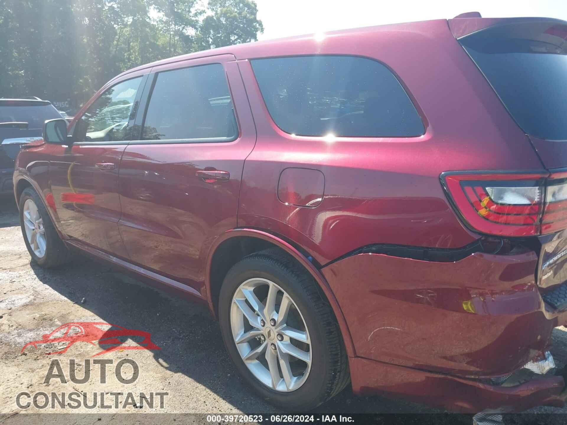 DODGE DURANGO 2022 - 1C4RDHDGXNC203369