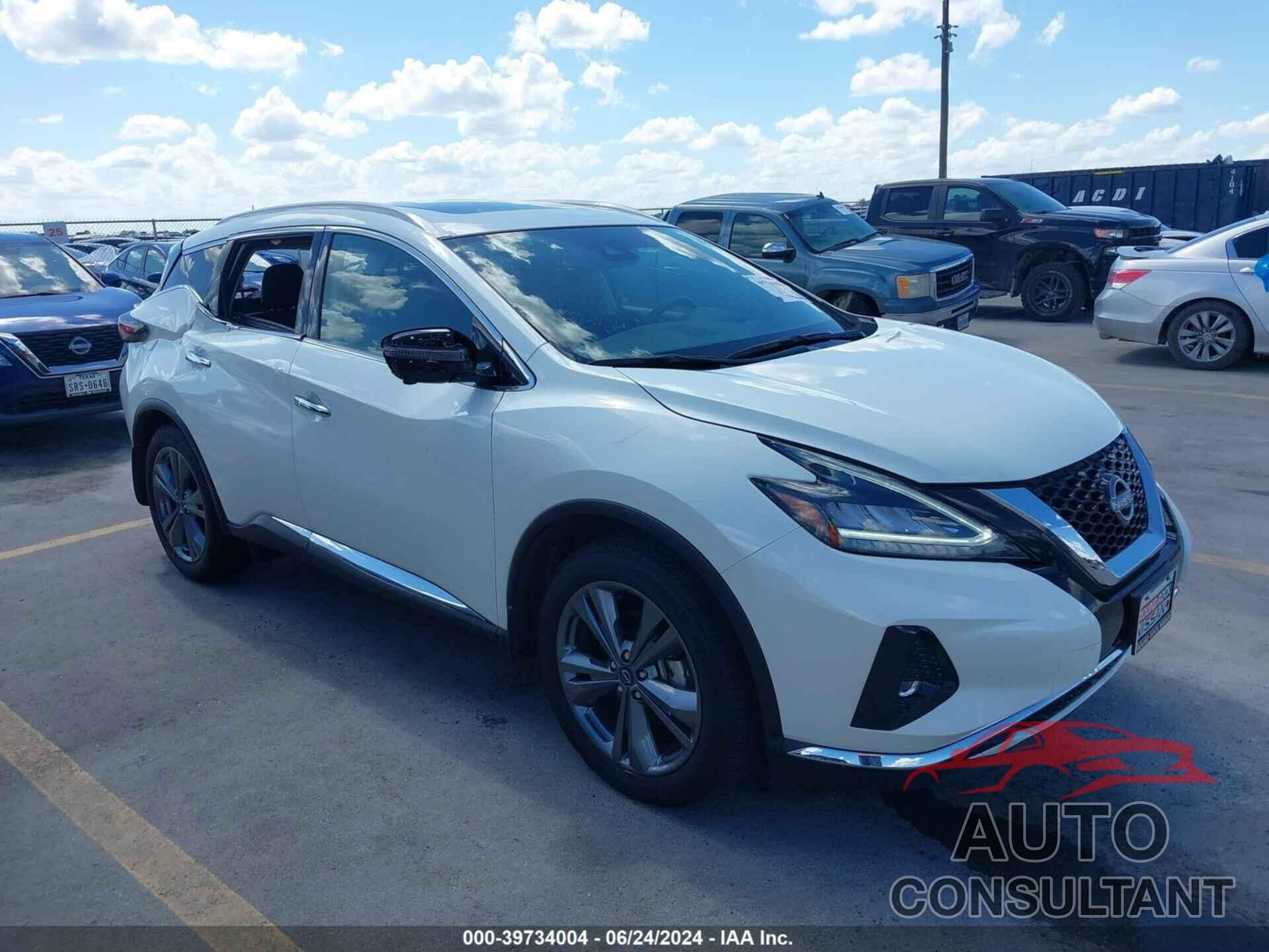 NISSAN MURANO 2023 - 5N1AZ2DJ3PC140976