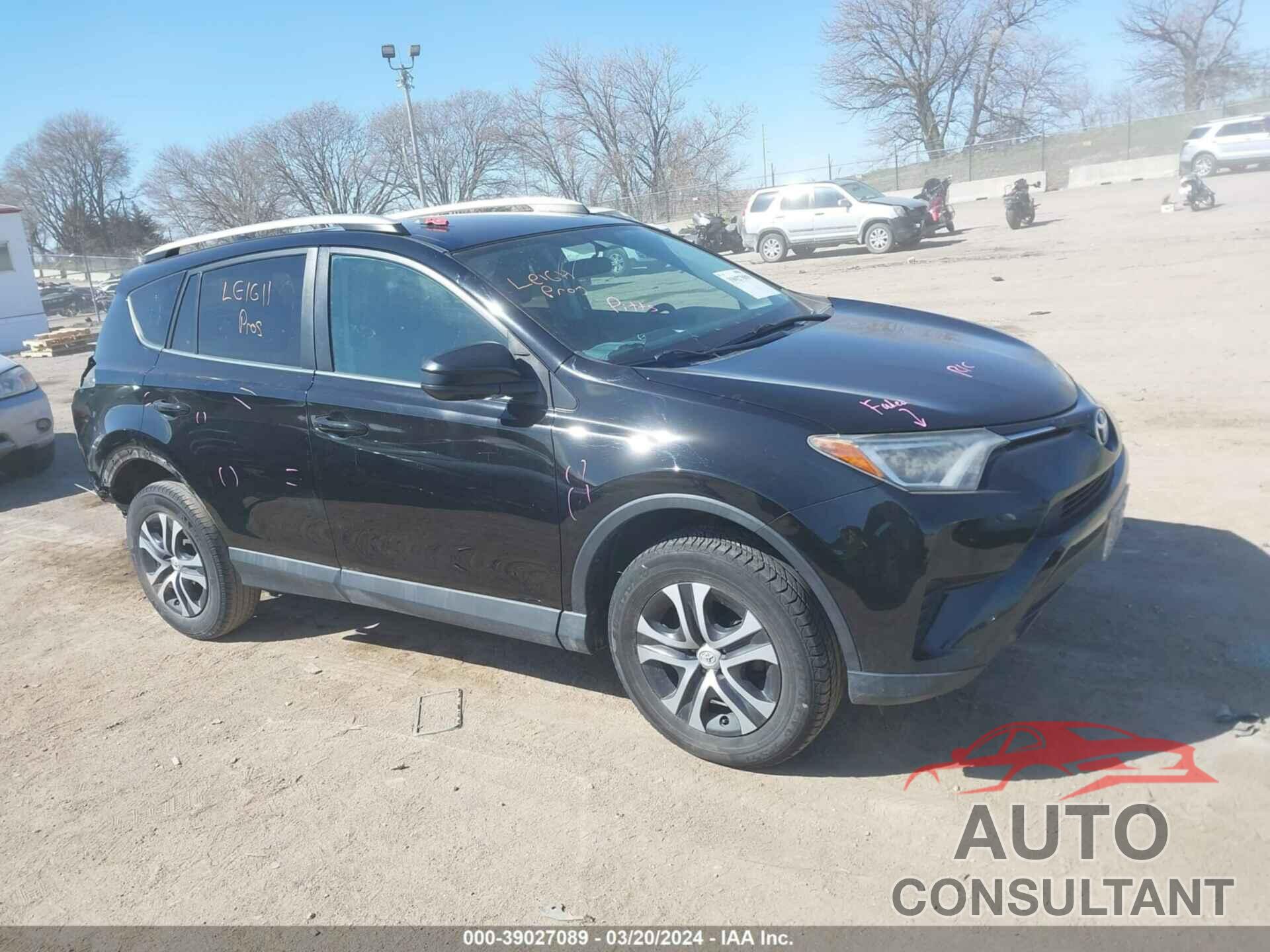 TOYOTA RAV4 2016 - 2T3ZFREV2GW295395