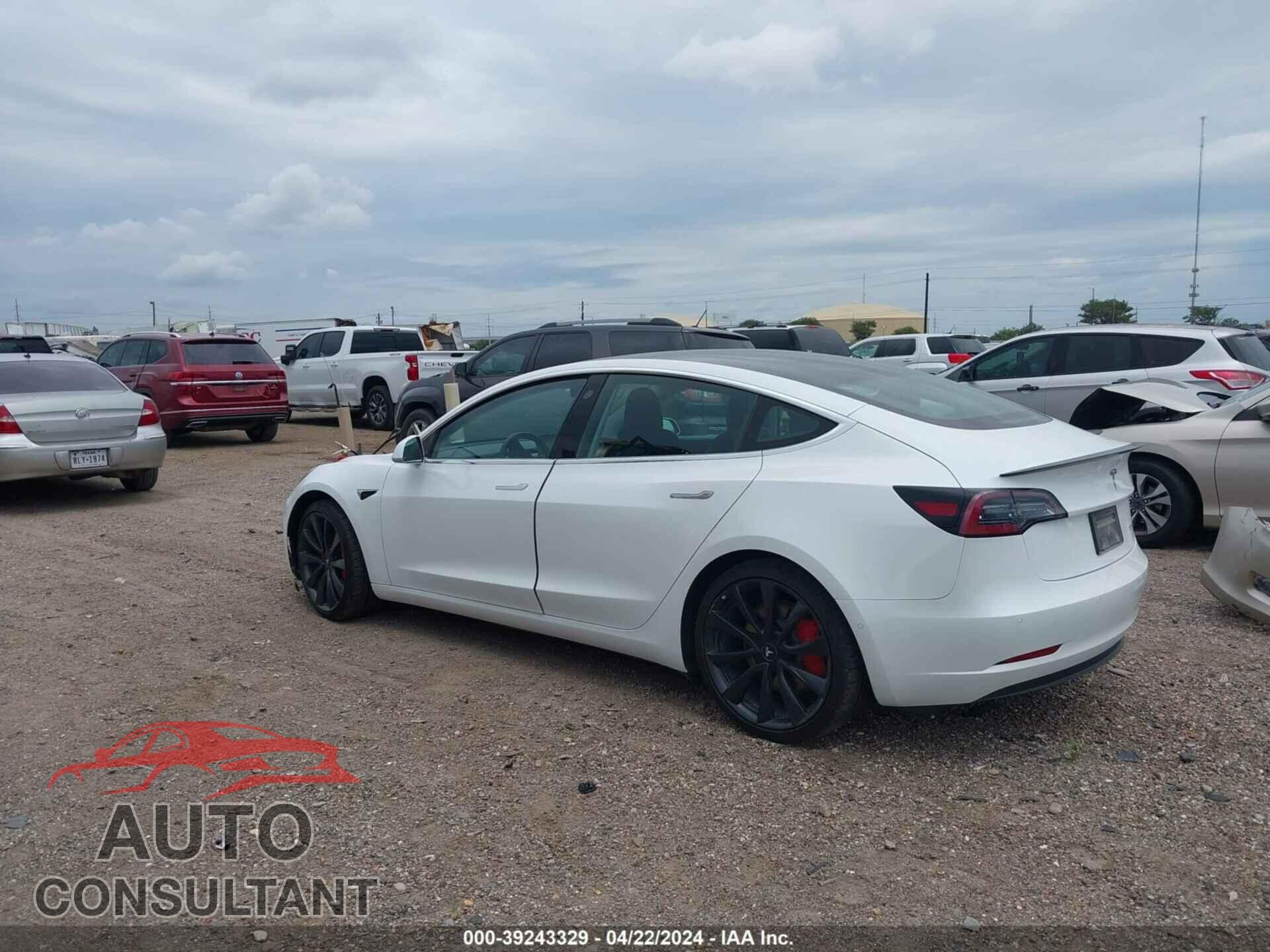 TESLA MODEL 3 2020 - 5YJ3E1EC9LF603185