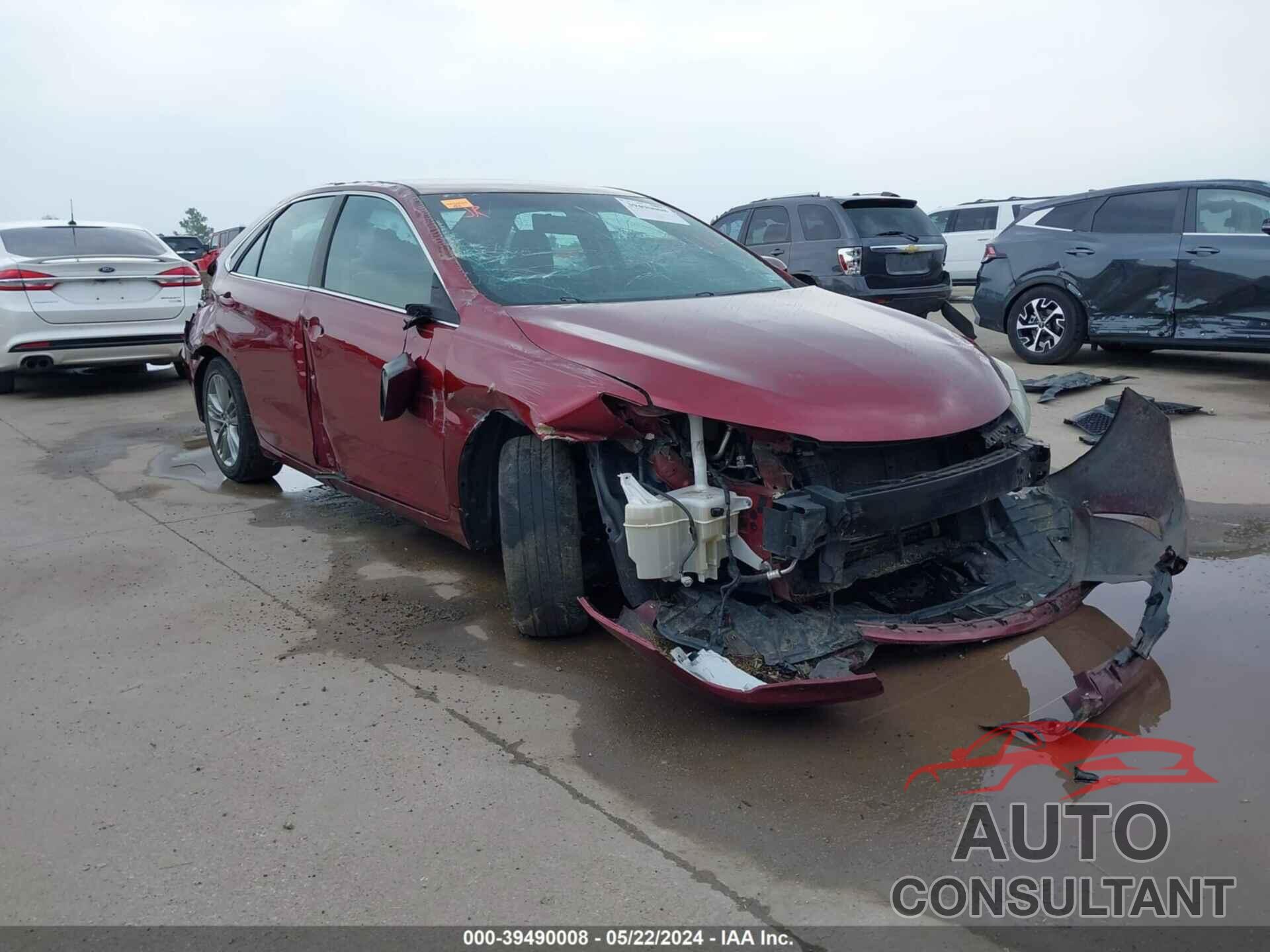 TOYOTA CAMRY 2016 - 4T1BF1FK9GU521190