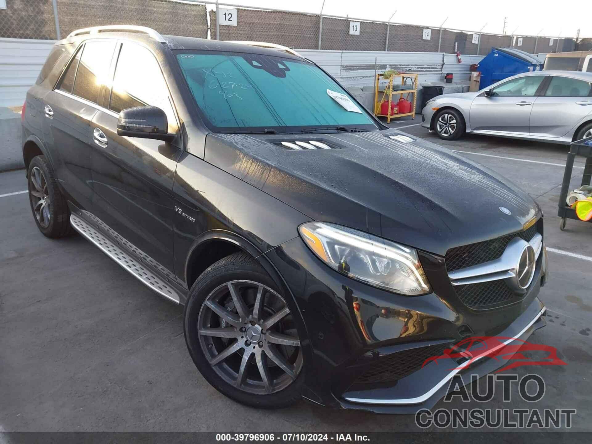 MERCEDES-BENZ AMG GLE 63 2016 - 4JGDA7EB2GA736911