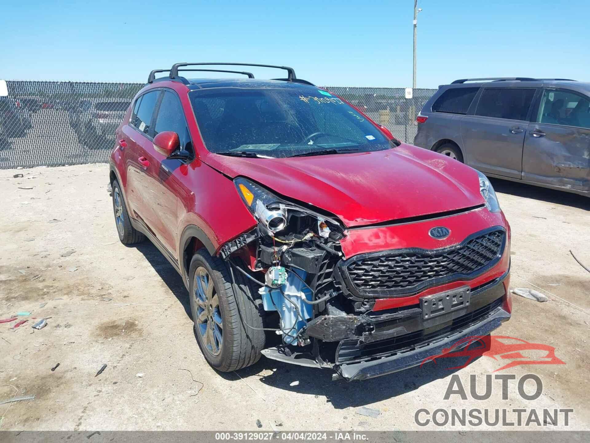 KIA SPORTAGE 2022 - KNDP63AC6N7960767