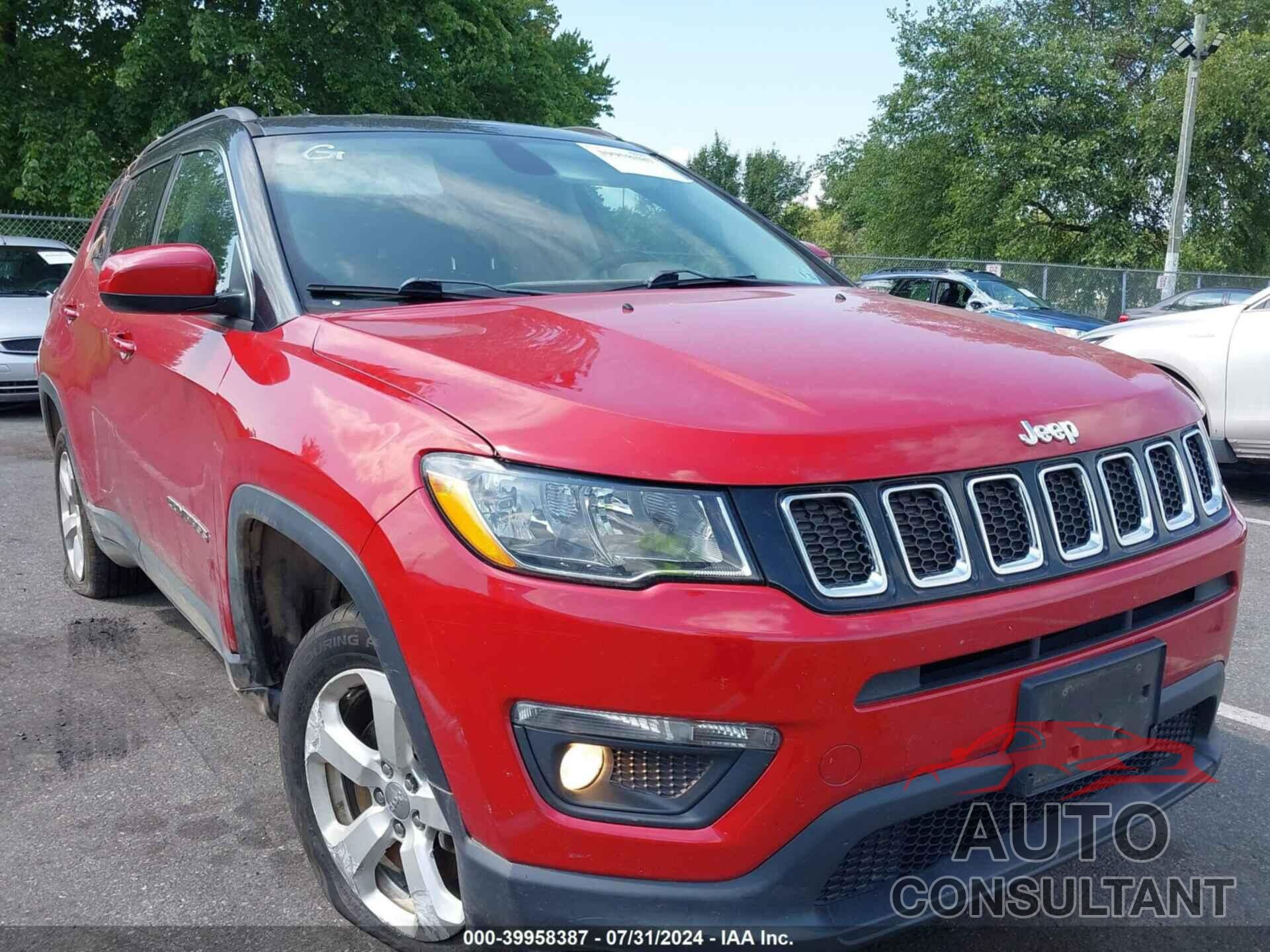 JEEP COMPASS 2018 - 3C4NJDBB6JT261498