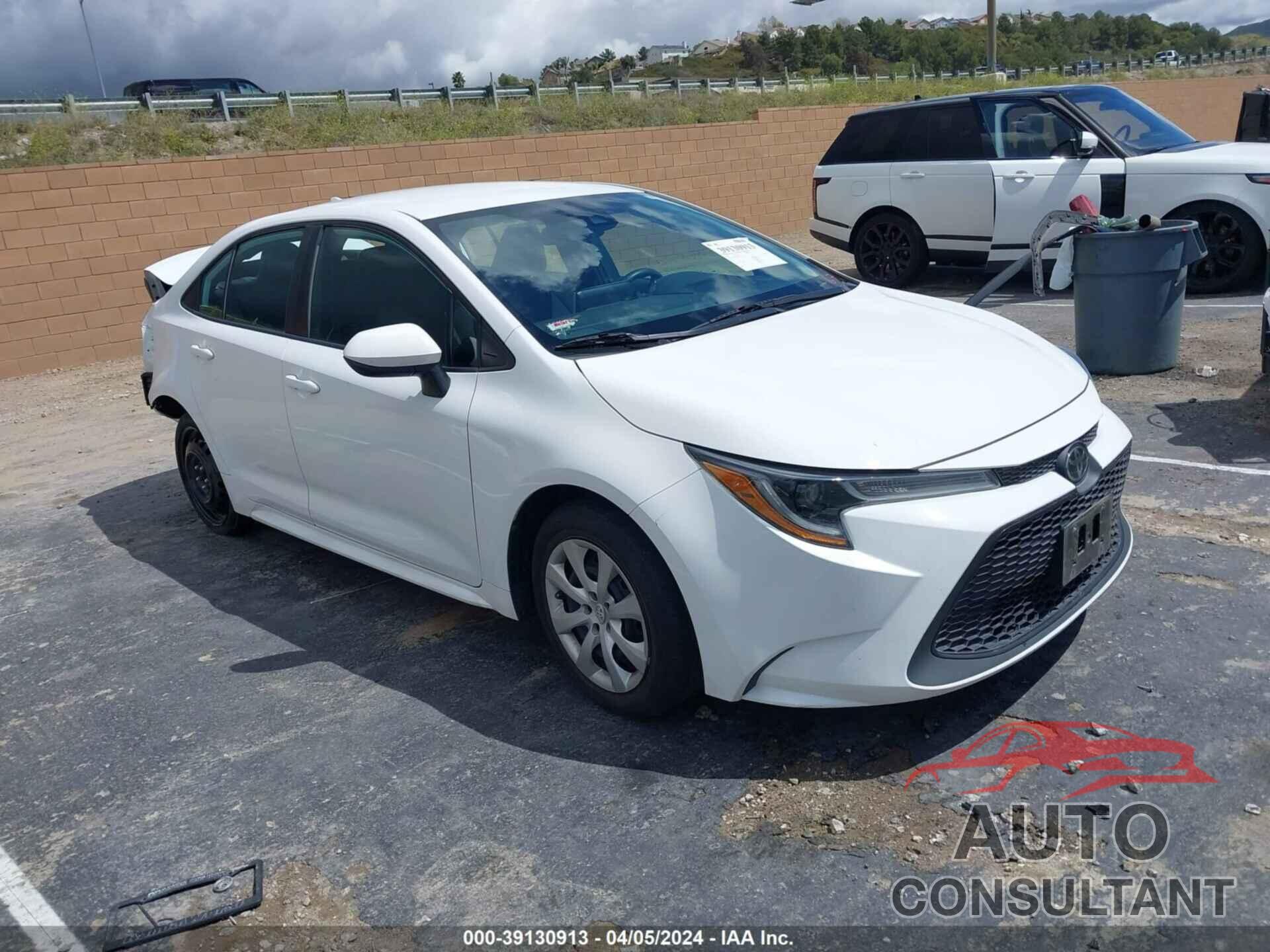 TOYOTA COROLLA 2020 - 5YFEPRAE9LP024033