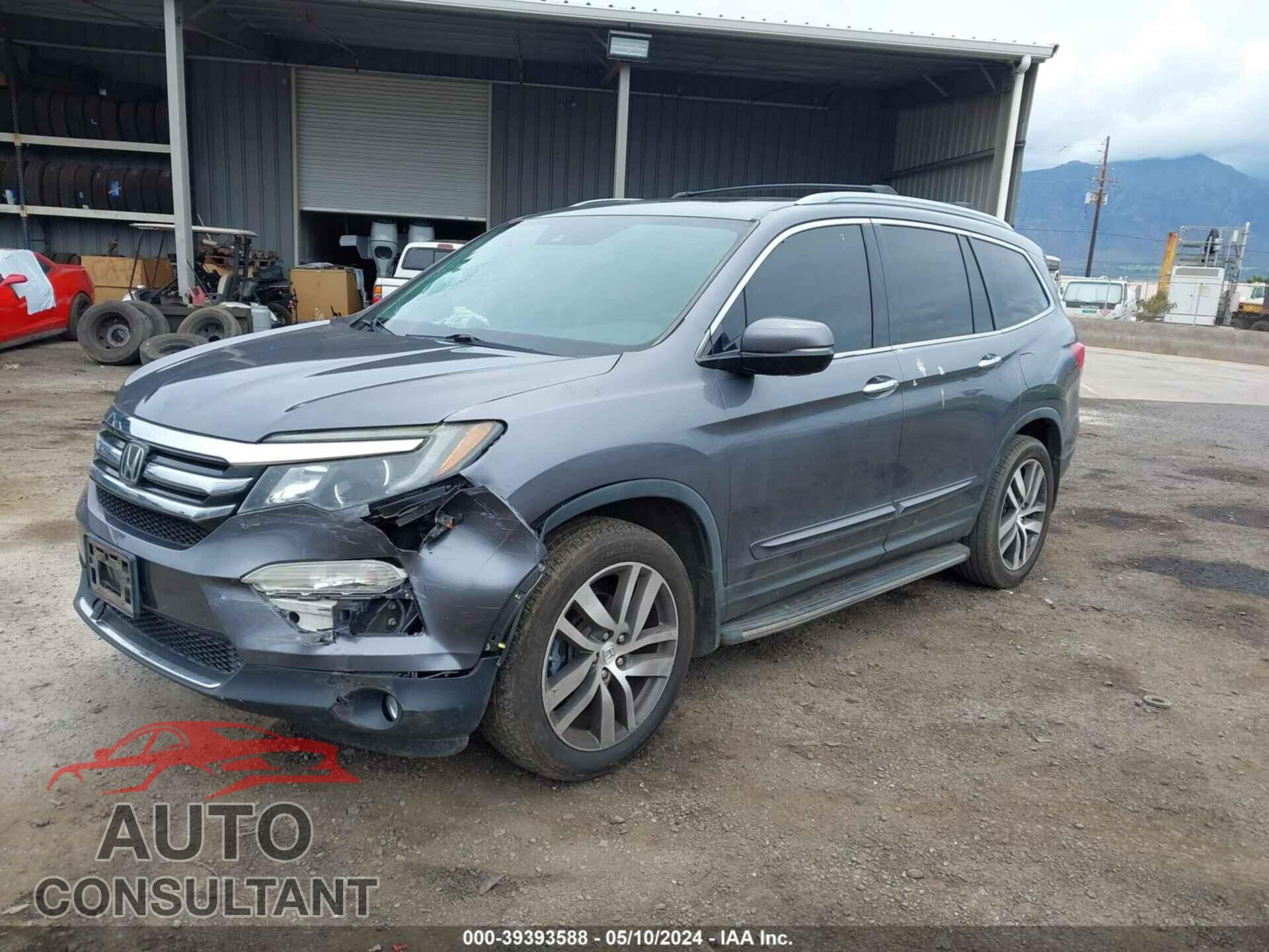 HONDA PILOT 2016 - 5FNYF6H96GB016464