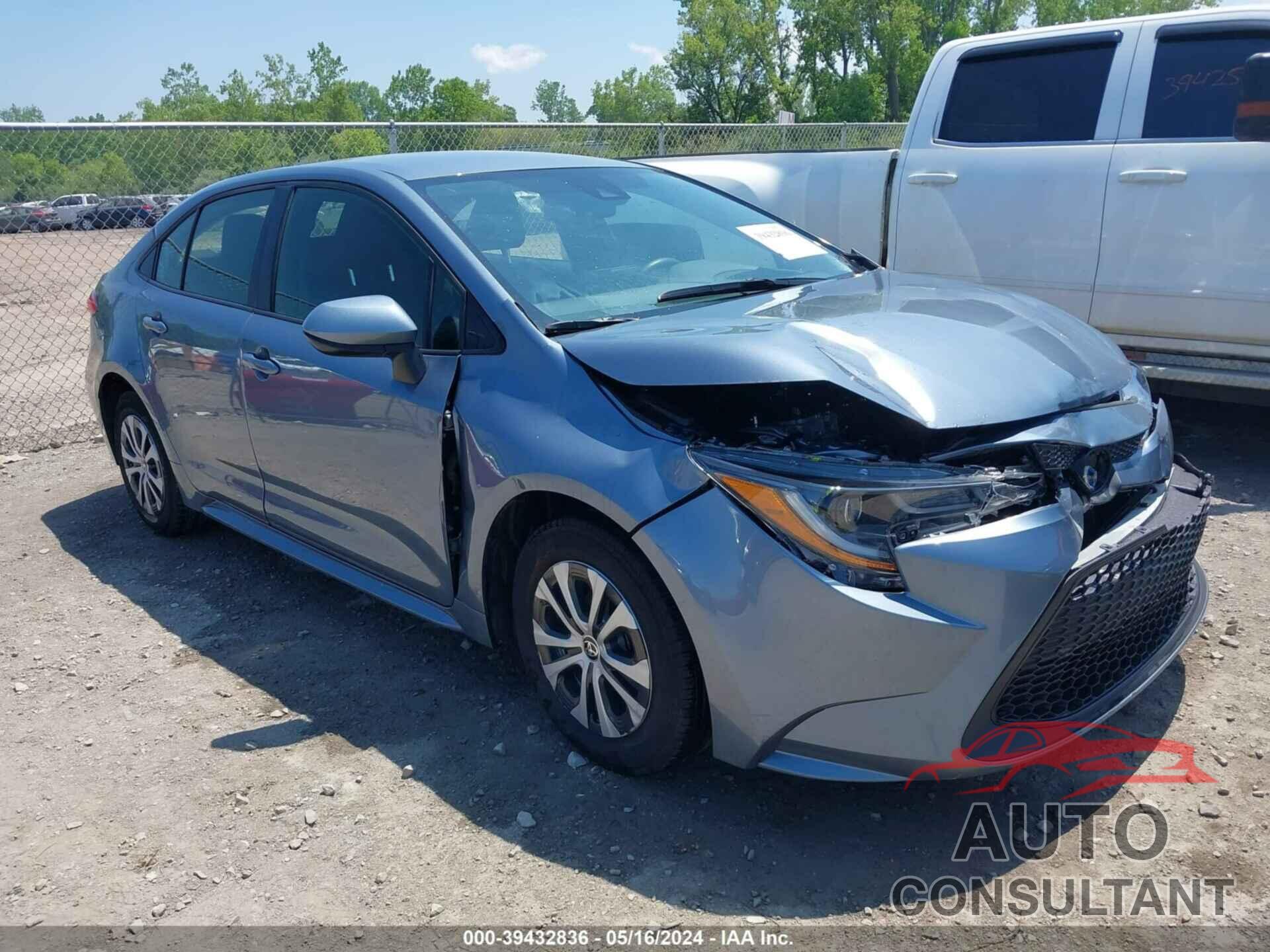 TOYOTA COROLLA 2022 - JTDEAMDE1N3001230