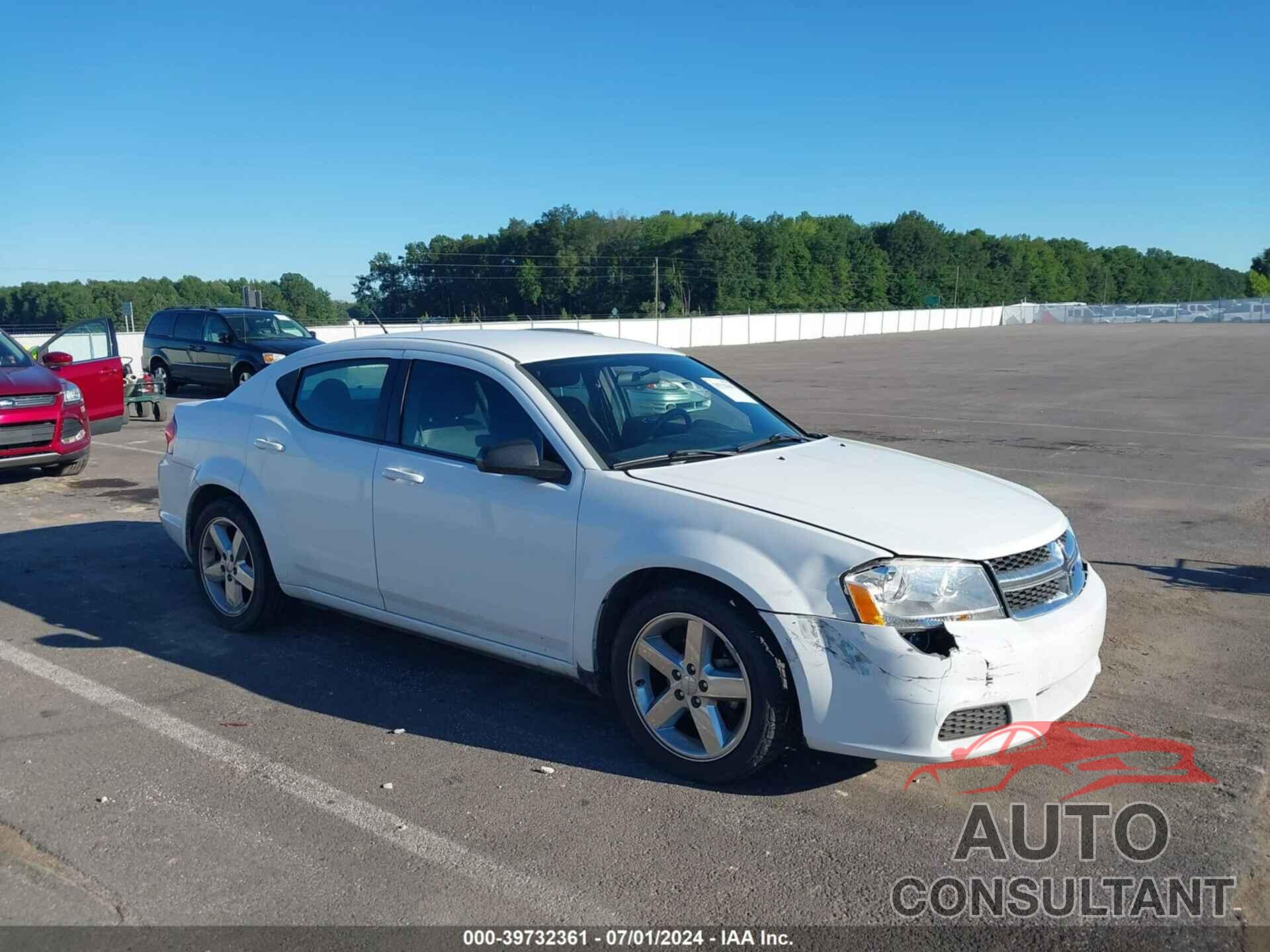 DODGE AVENGER 2014 - 1C3CDZAG8EN217151