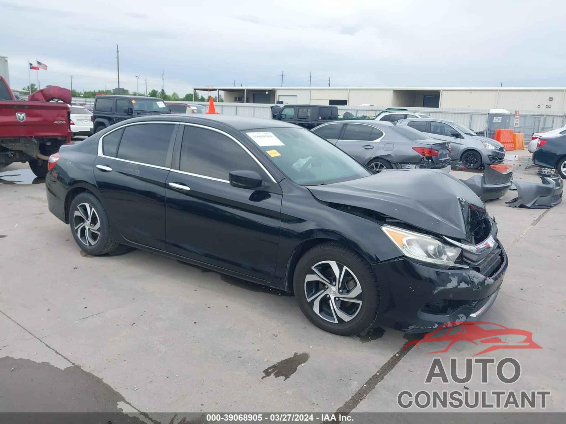 HONDA ACCORD SEDAN 2016 - 1HGCR2F34GA141515