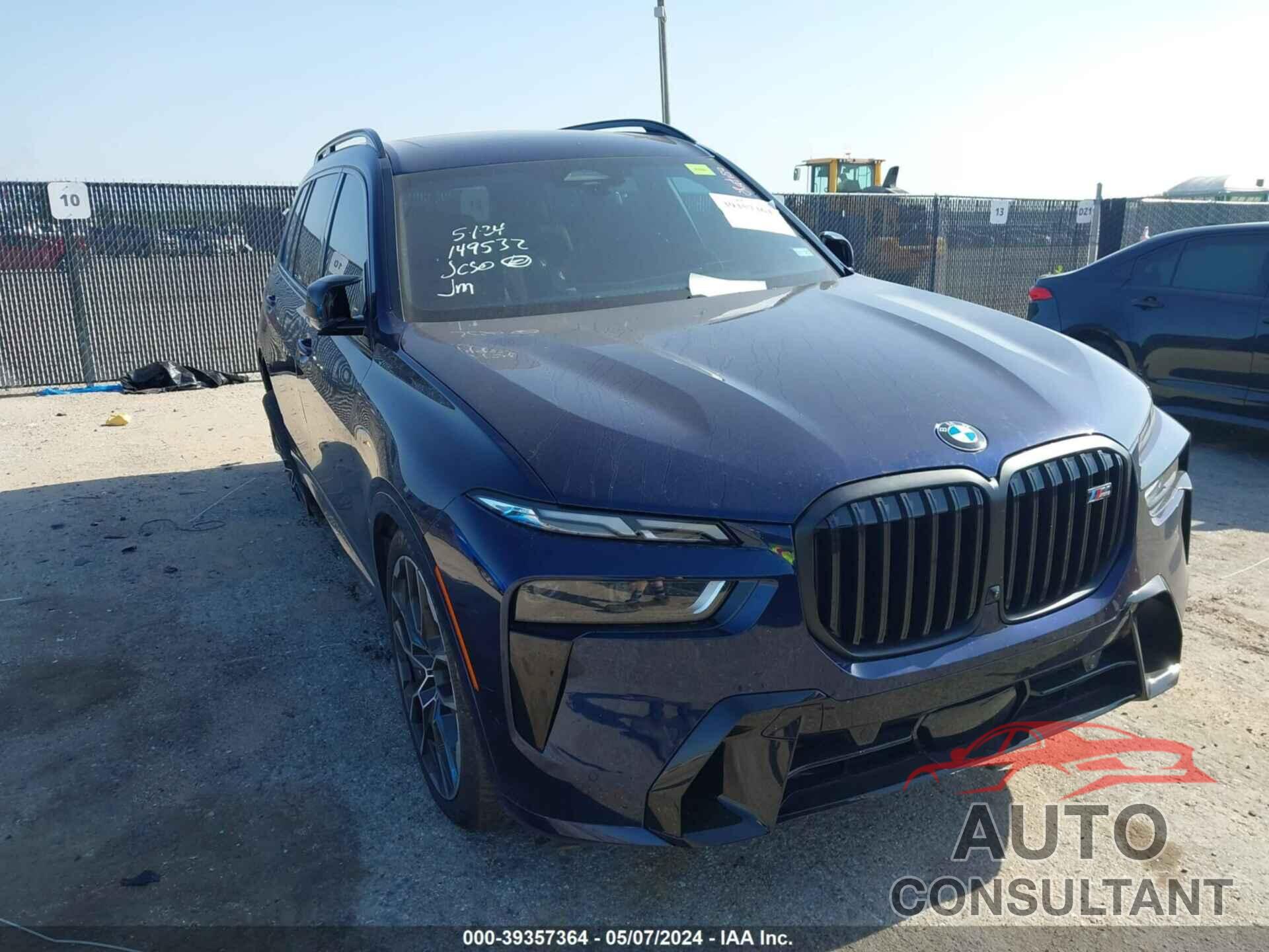 BMW X7 2023 - 5UX33EM04P9R30645