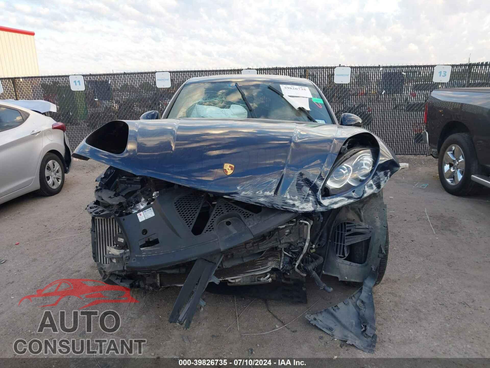 PORSCHE MACAN 2017 - WP1AB2A50HLB10818
