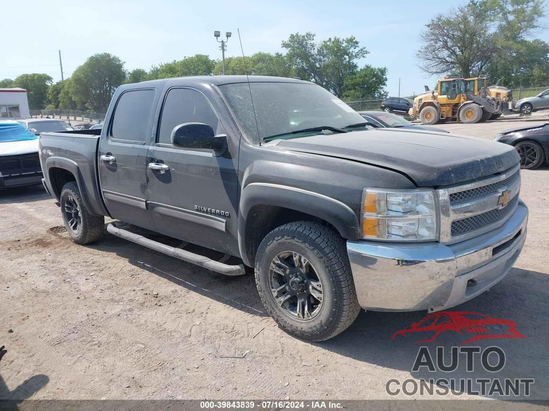 CHEVROLET SILVERADO 1500 2012 - 3GCPKREA7CG153053