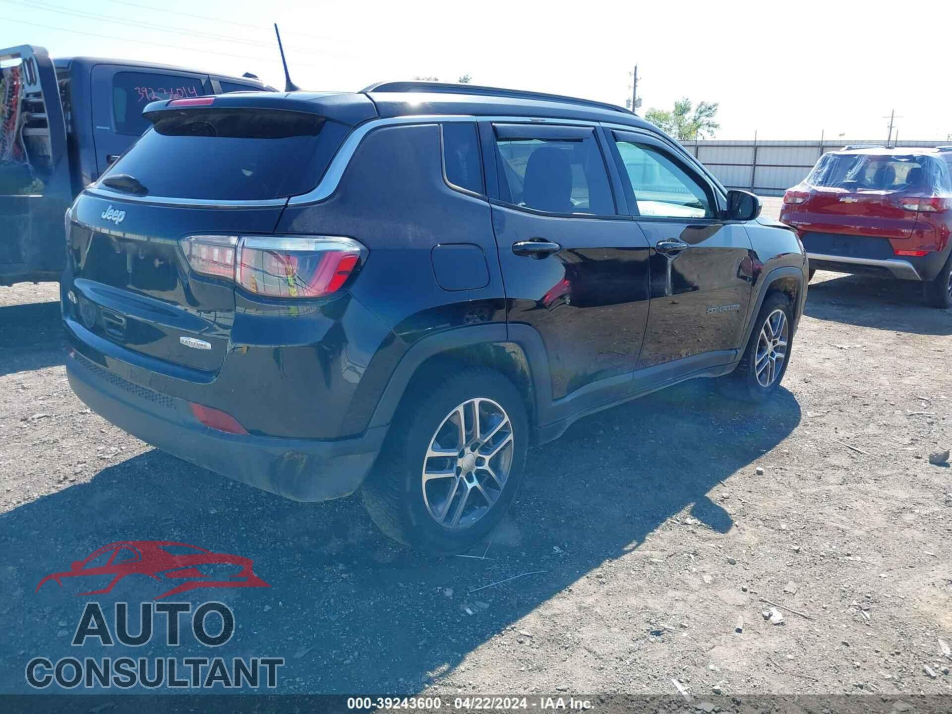 JEEP NEW COMPASS 2017 - 3C4NJDBB8HT596997