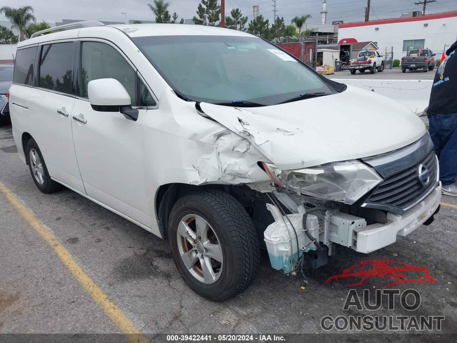 NISSAN QUEST 2016 - JN8AE2KP8G9154218