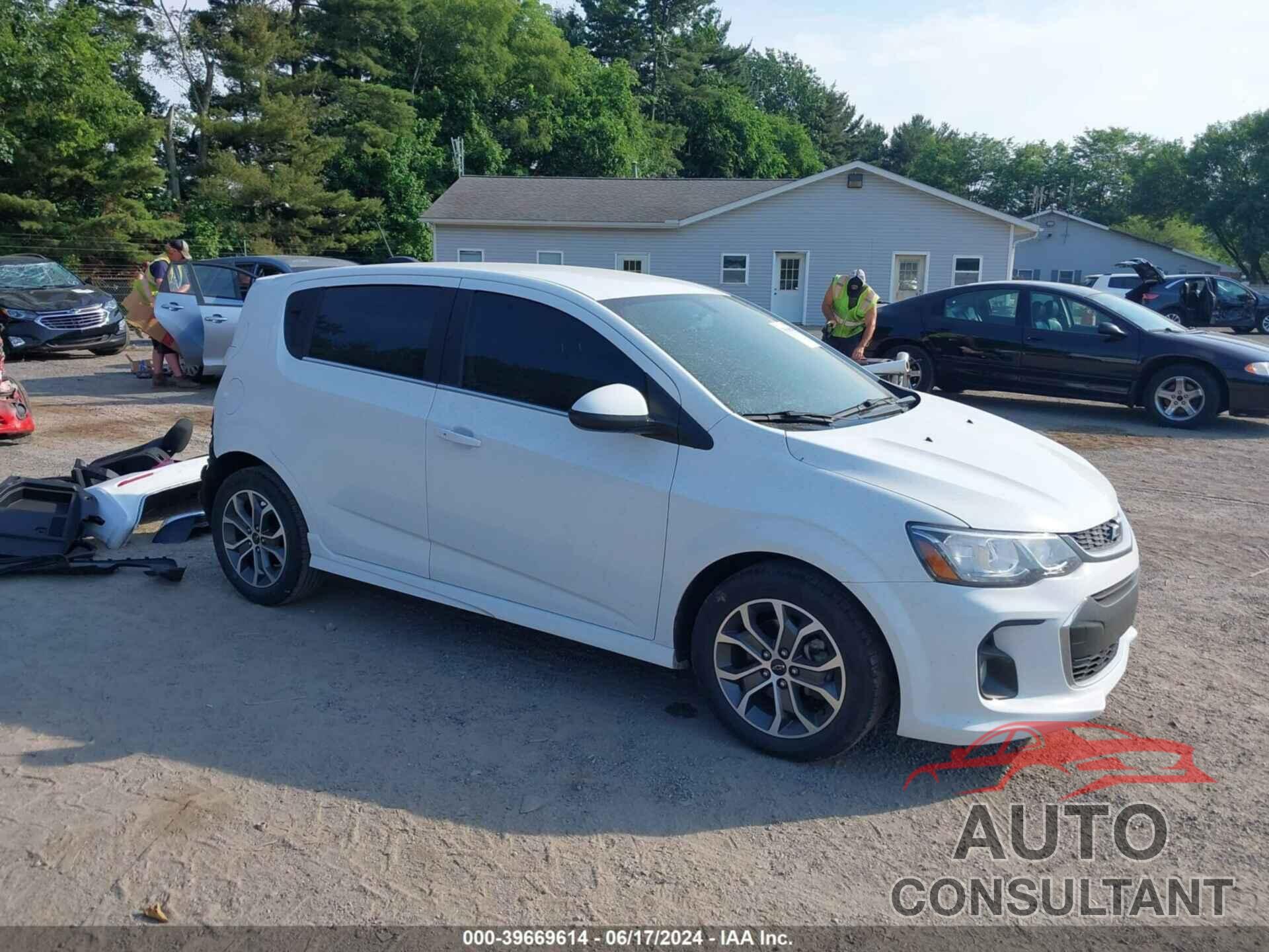 CHEVROLET SONIC 2020 - 1G1JD6SB5L4138312