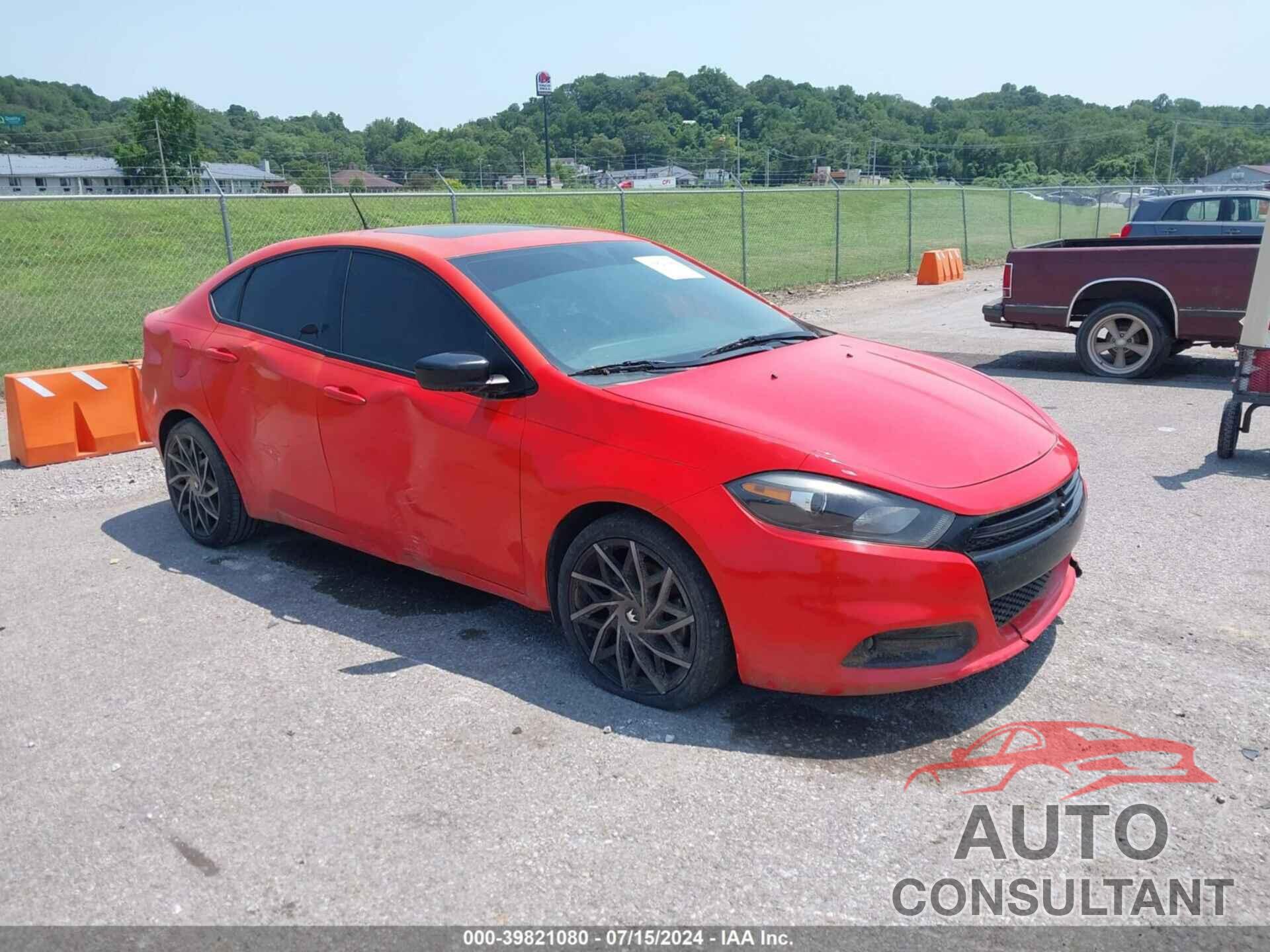 DODGE DART 2016 - 1C3CDFFA8GD819947