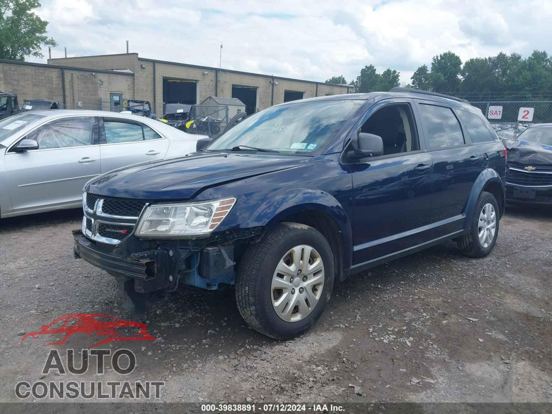 DODGE JOURNEY 2017 - 3C4PDCAB7HT695533