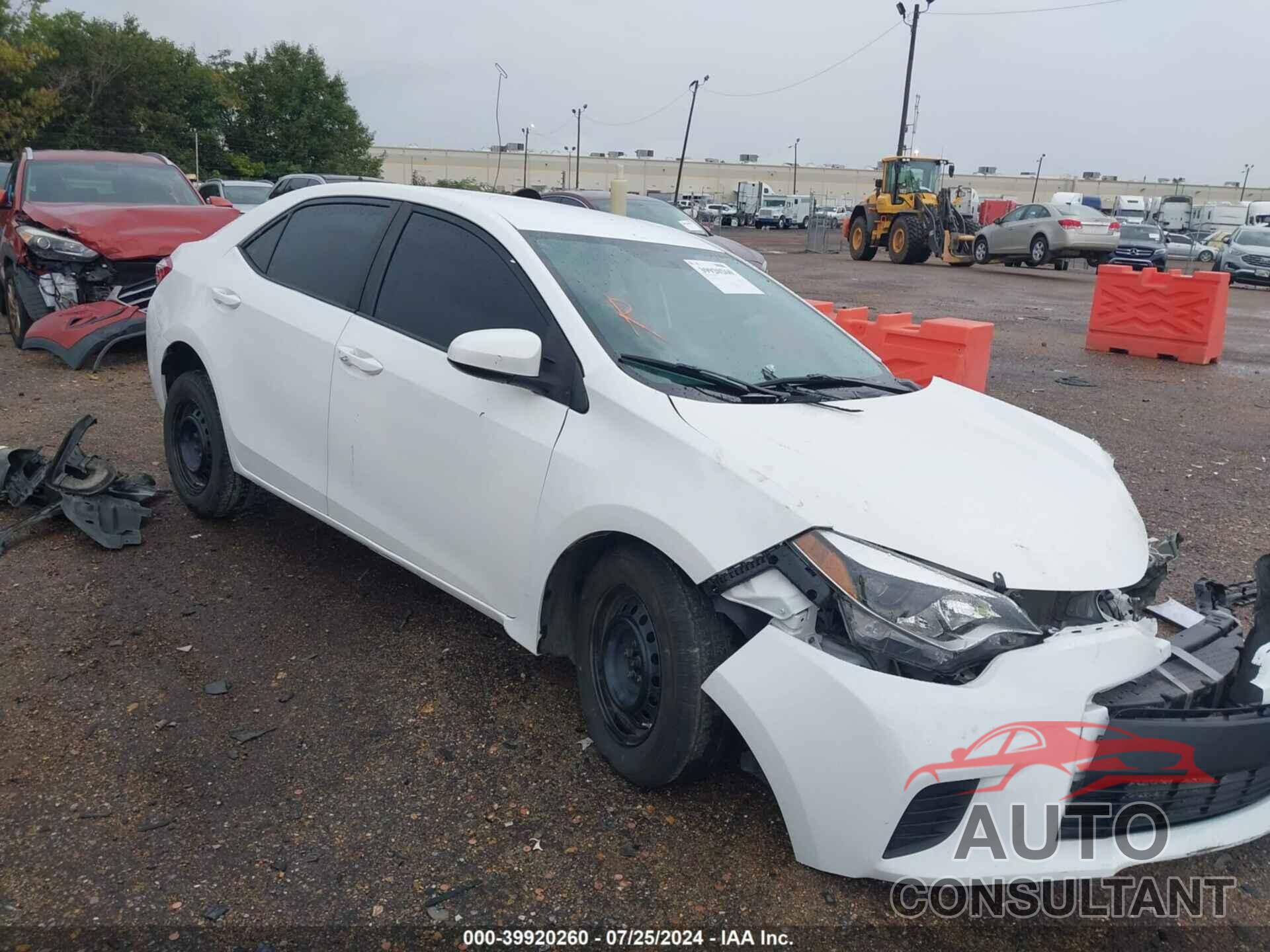 TOYOTA COROLLA 2016 - 5YFBURHEXGP447842