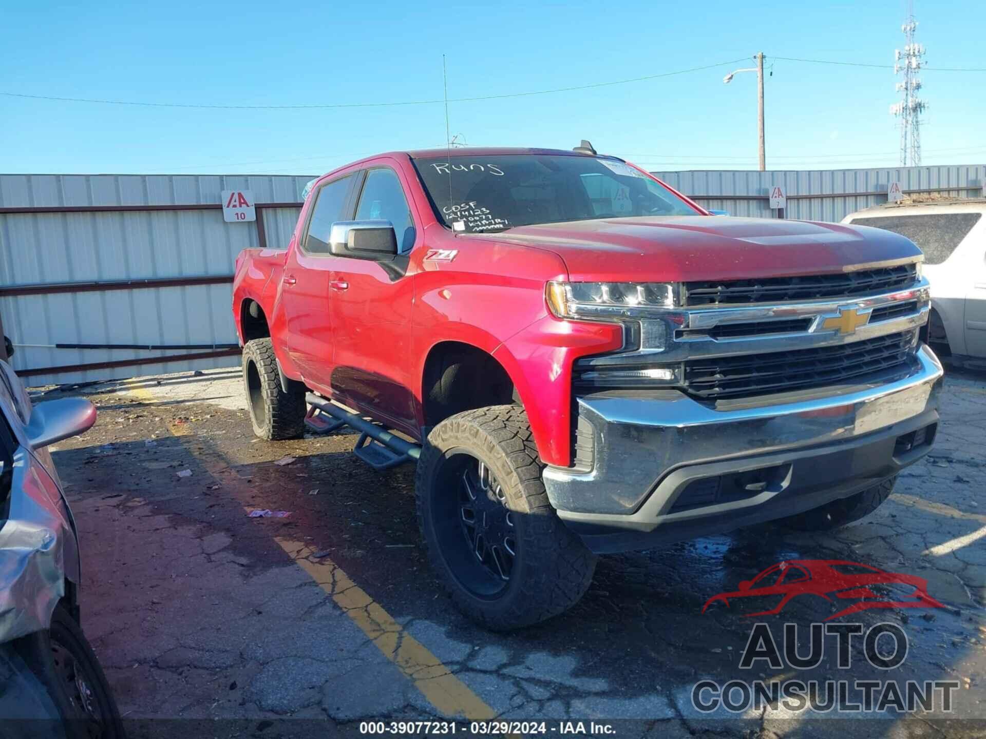 CHEVROLET SILVERADO 1500 2019 - 3GCUYDED2KG128414