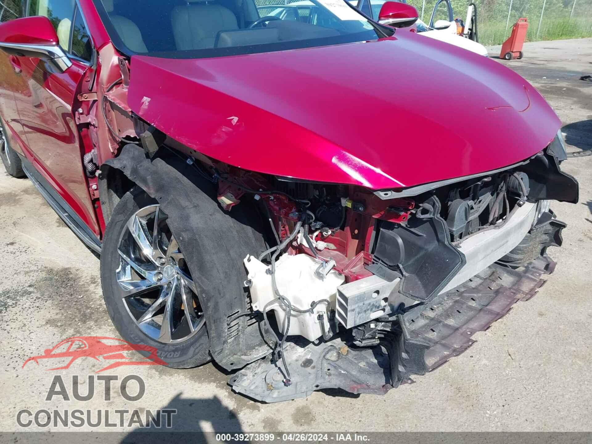 LEXUS RX 350 2017 - 2T2BZMCA7HC111250