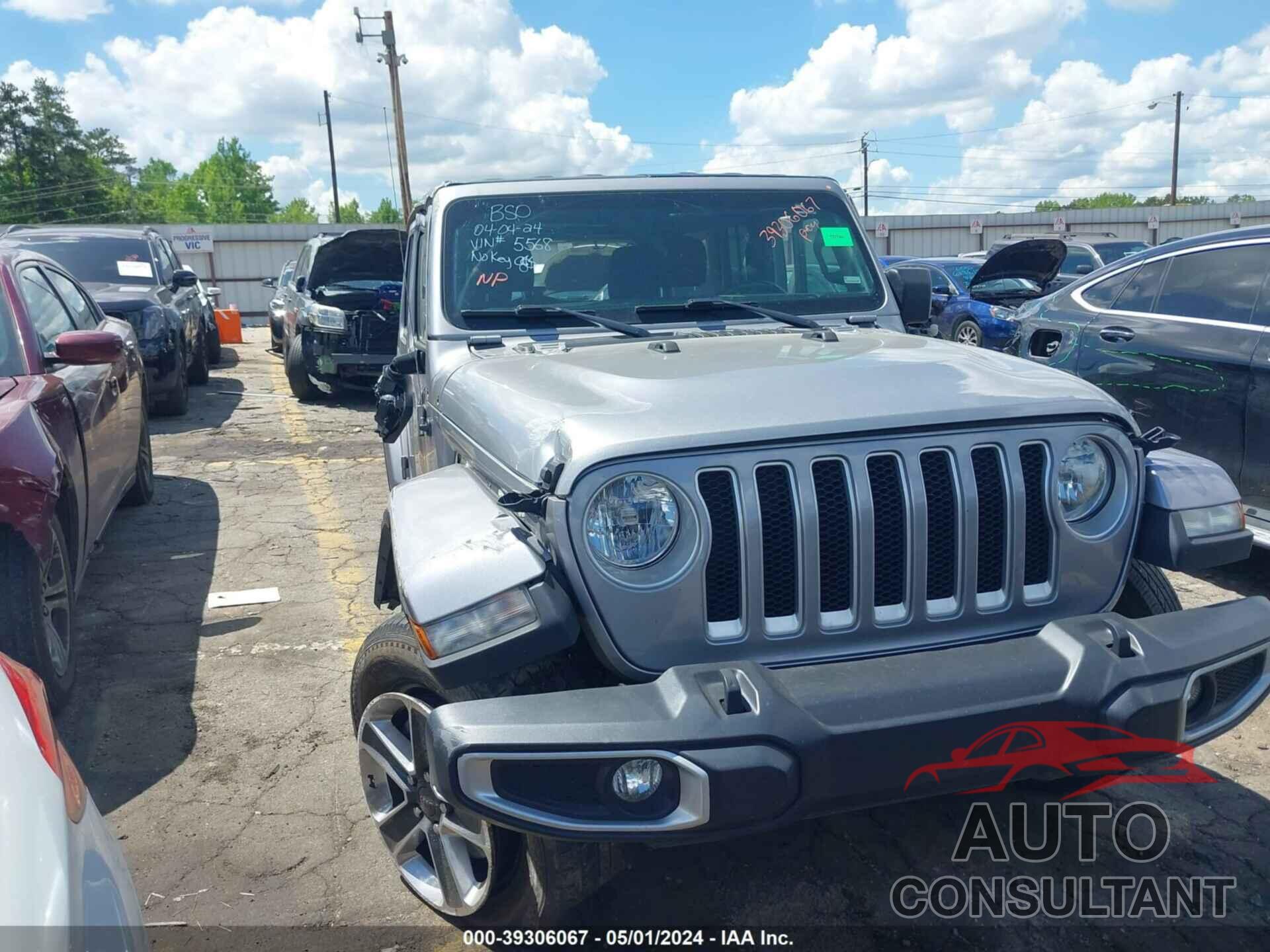 JEEP WRANGLER UNLIMITED 2021 - 1C4HJXEN0MW645568