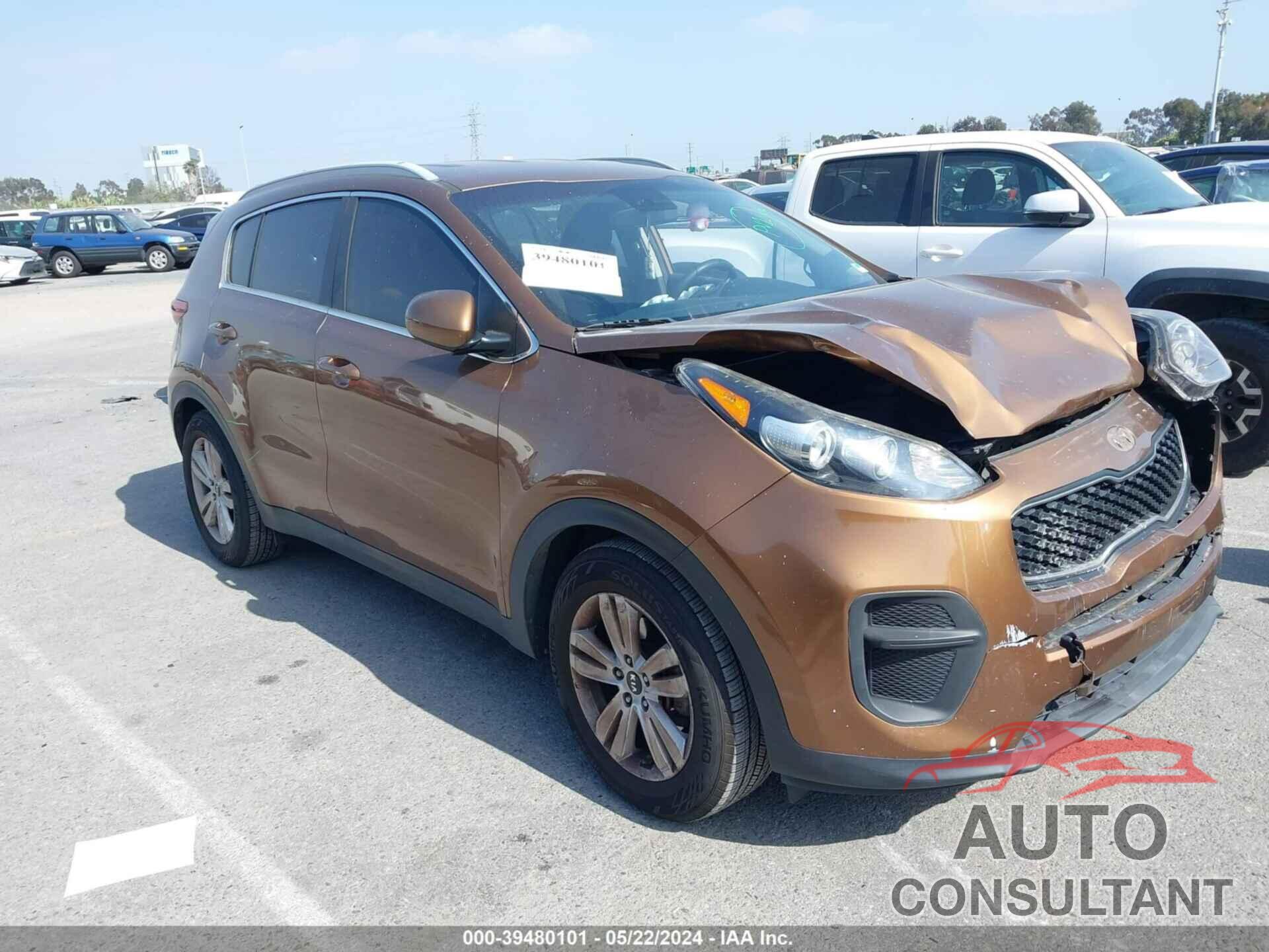 KIA SPORTAGE 2018 - KNDPM3AC7J7460309