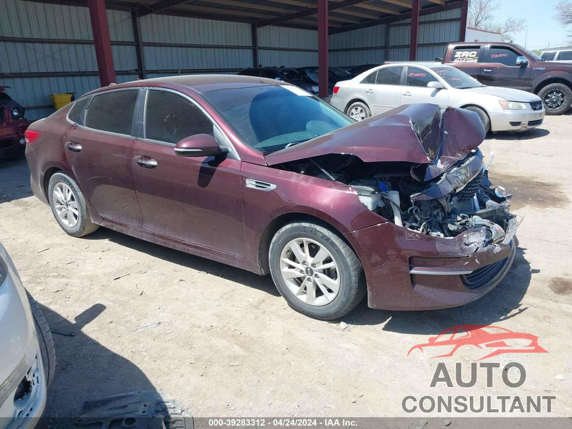 KIA OPTIMA 2016 - 5XXGT4L35GG090838