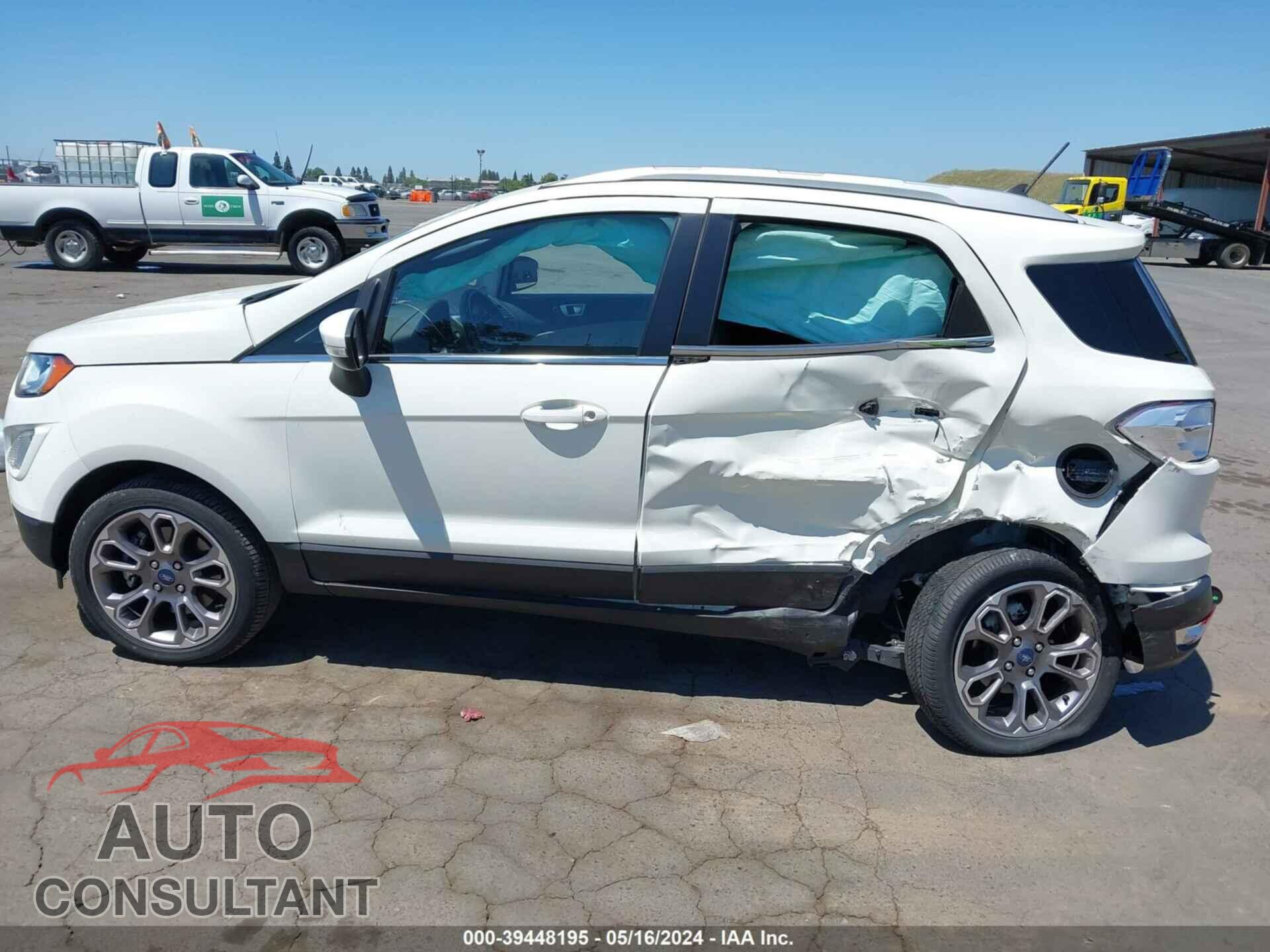 FORD ECOSPORT 2020 - MAJ6S3KL5LC330139