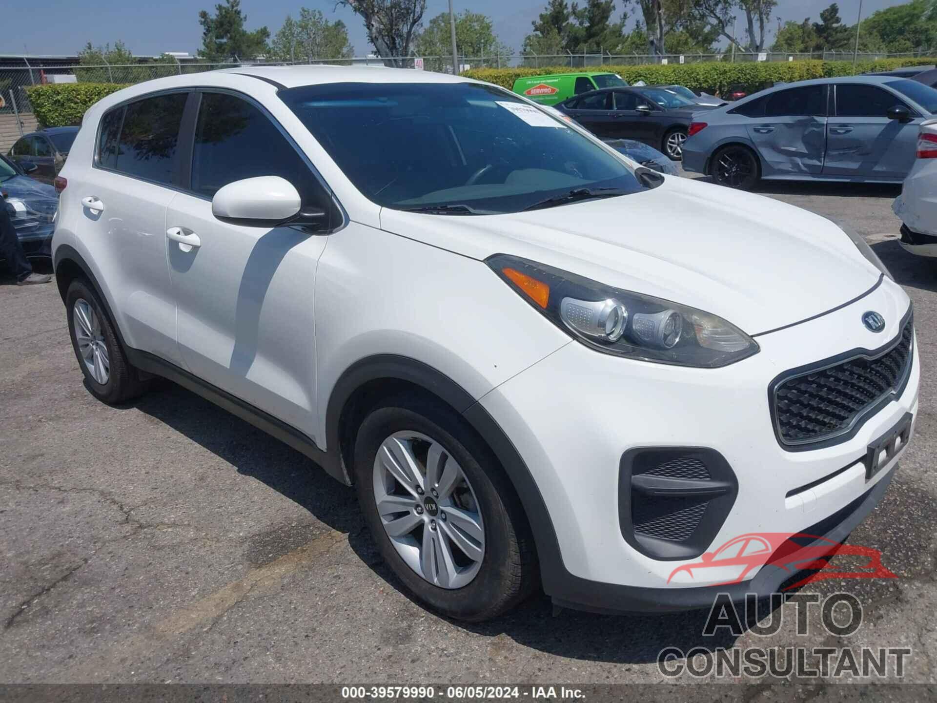 KIA SPORTAGE 2017 - KNDPM3AC4H7282031