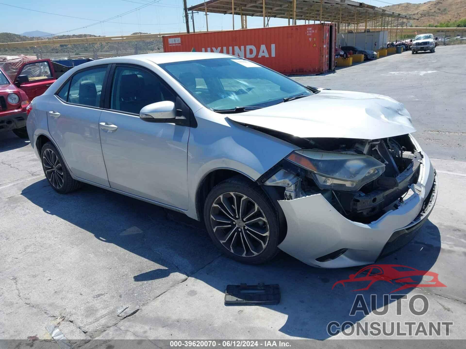 TOYOTA COROLLA 2014 - 5YFBURHE5EP046292