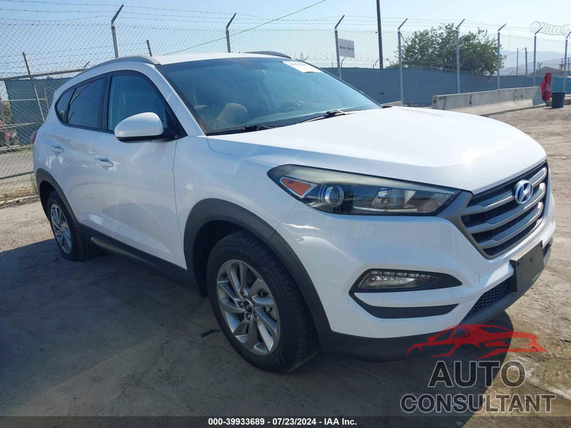 HYUNDAI TUCSON 2016 - KM8J33A45GU143703