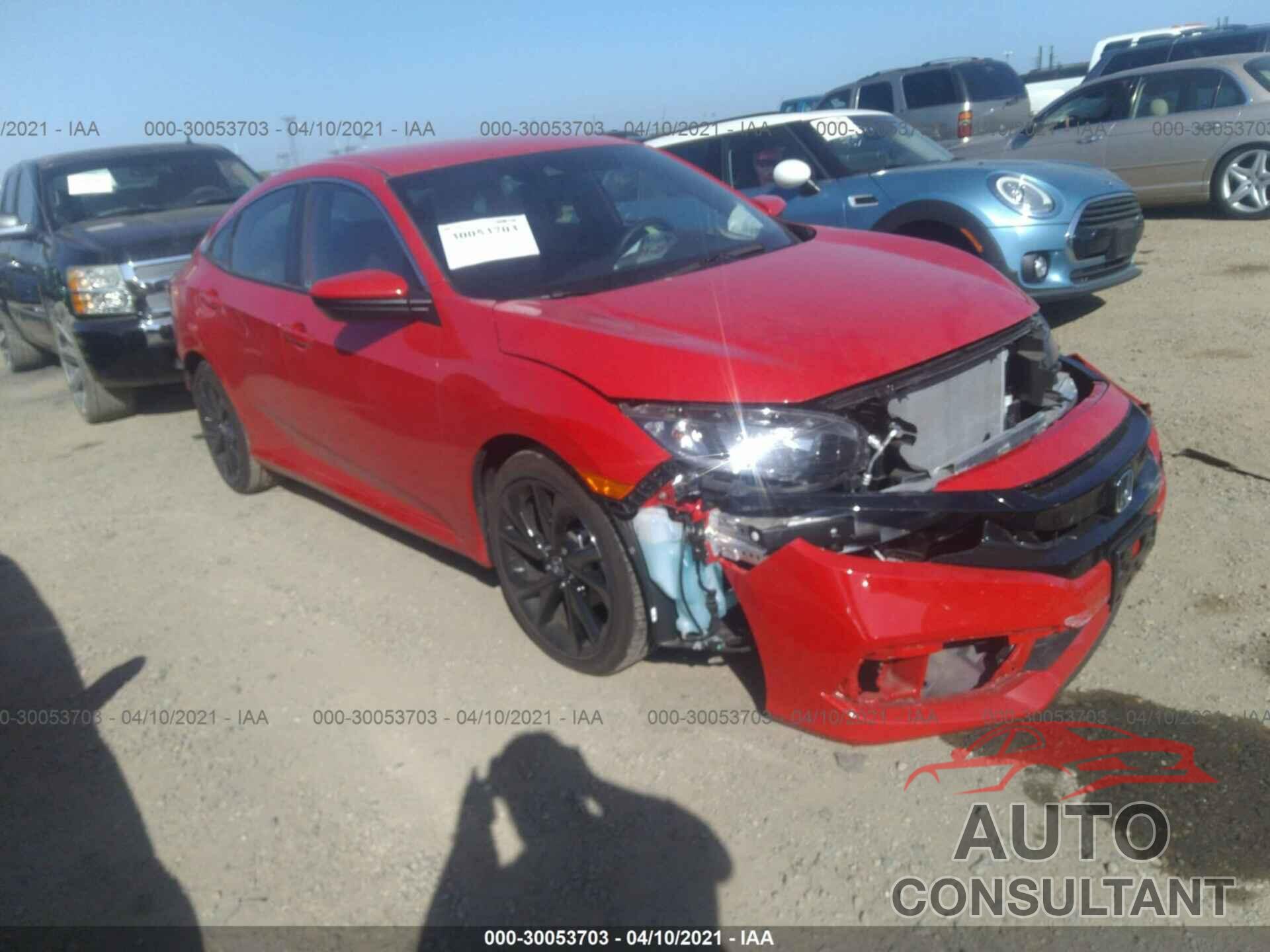 HONDA CIVIC SEDAN 2020 - 2HGFC2F8XLH553637