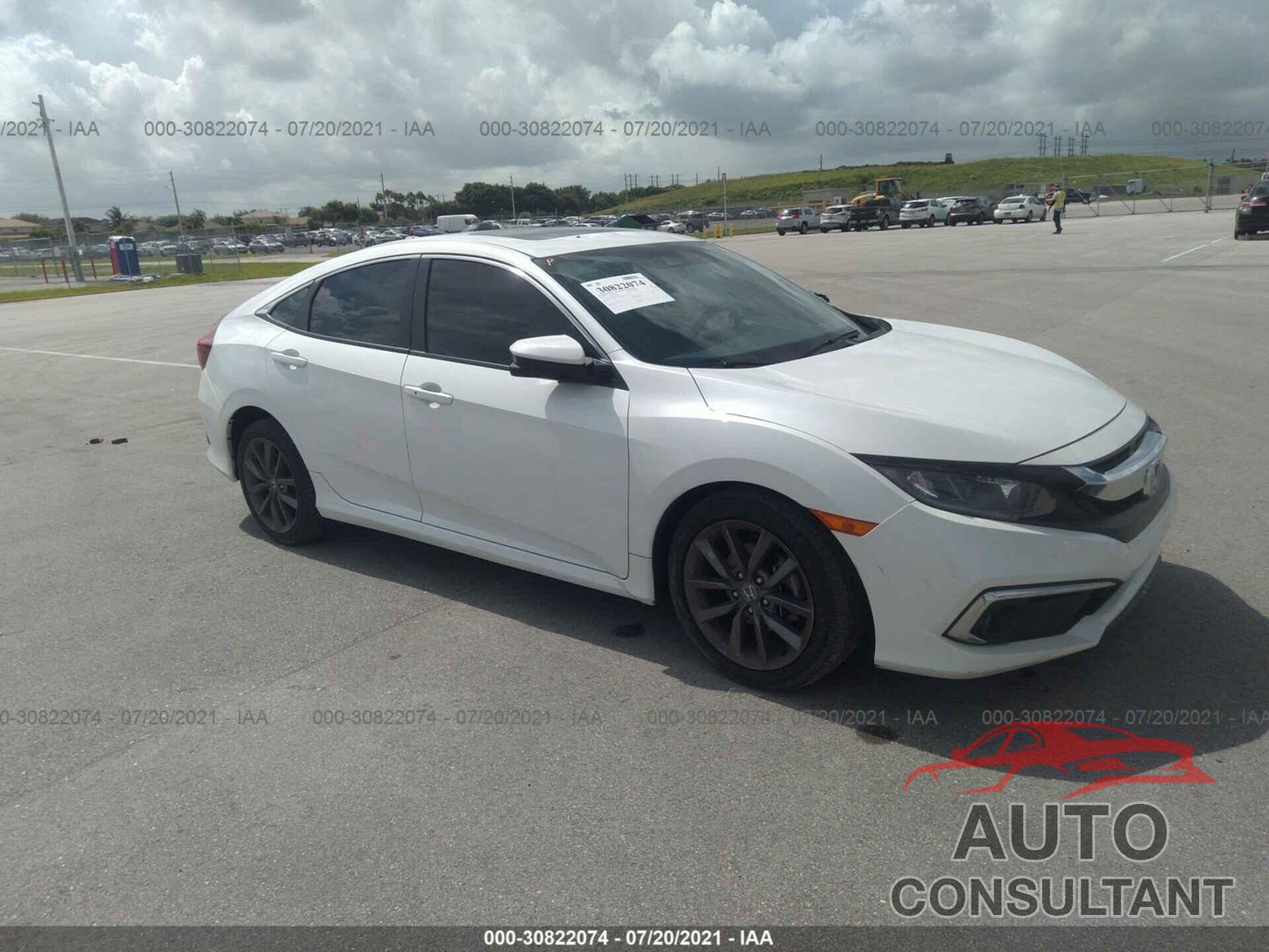 HONDA CIVIC SEDAN 2019 - 19XFC1F30KE003709