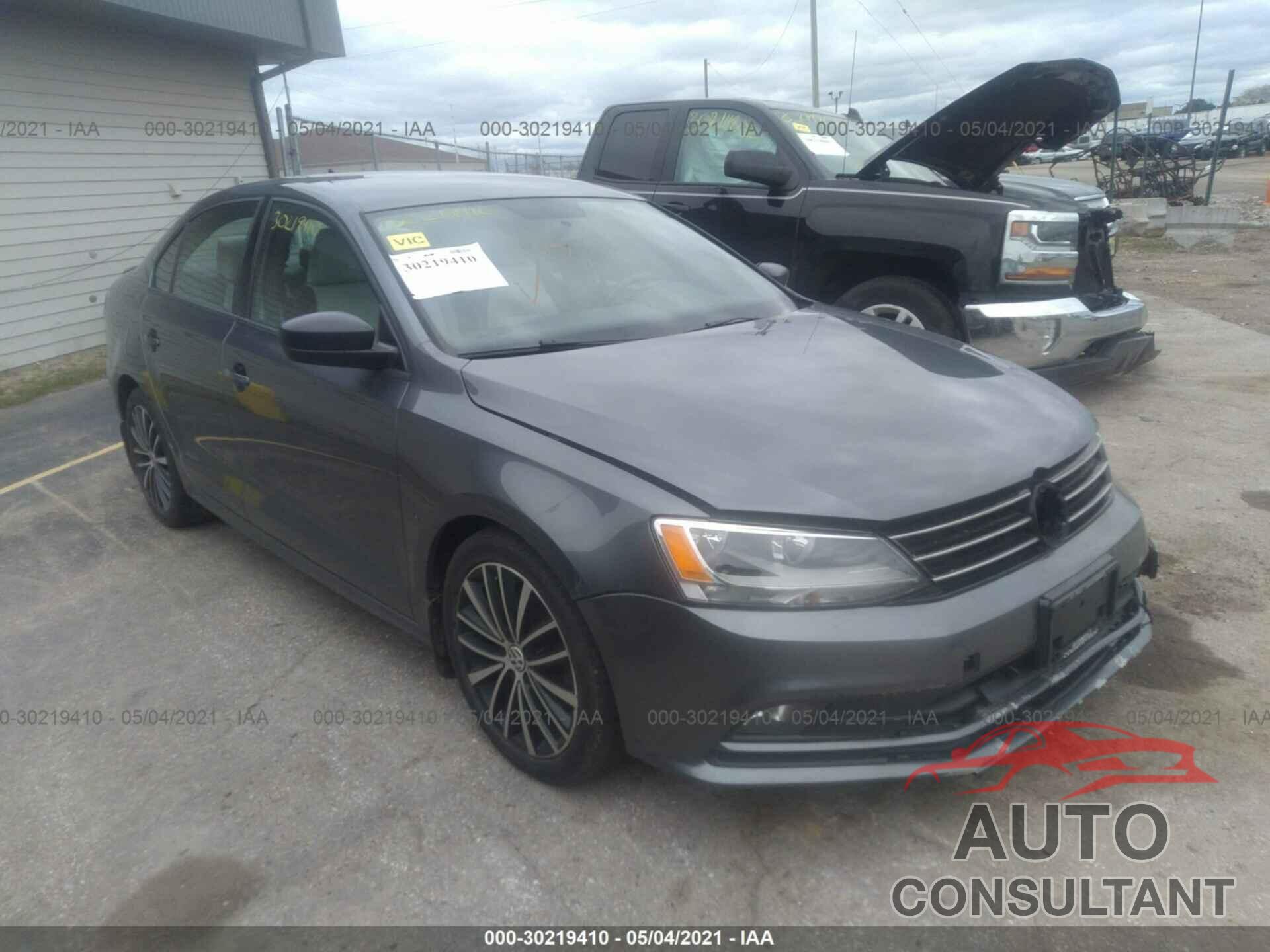 VOLKSWAGEN JETTA SEDAN 2016 - 3VWD17AJ0GM411644