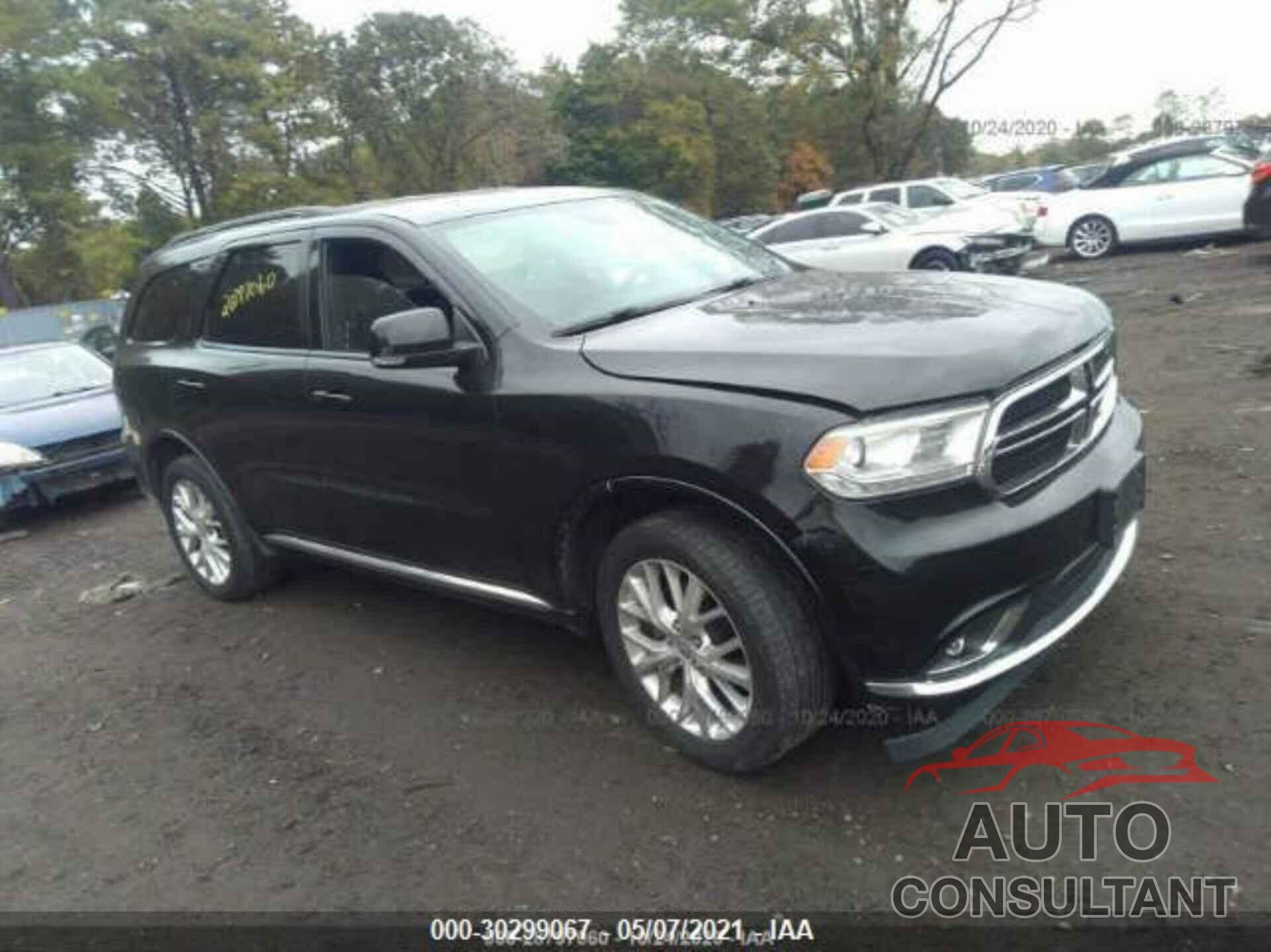DODGE DURANGO 2016 - 1C4RDJDG2GC398040