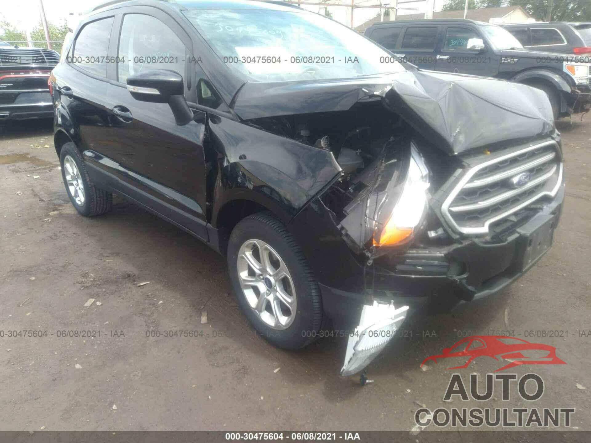 FORD ECOSPORT 2019 - MAJ6S3GL4KC287694