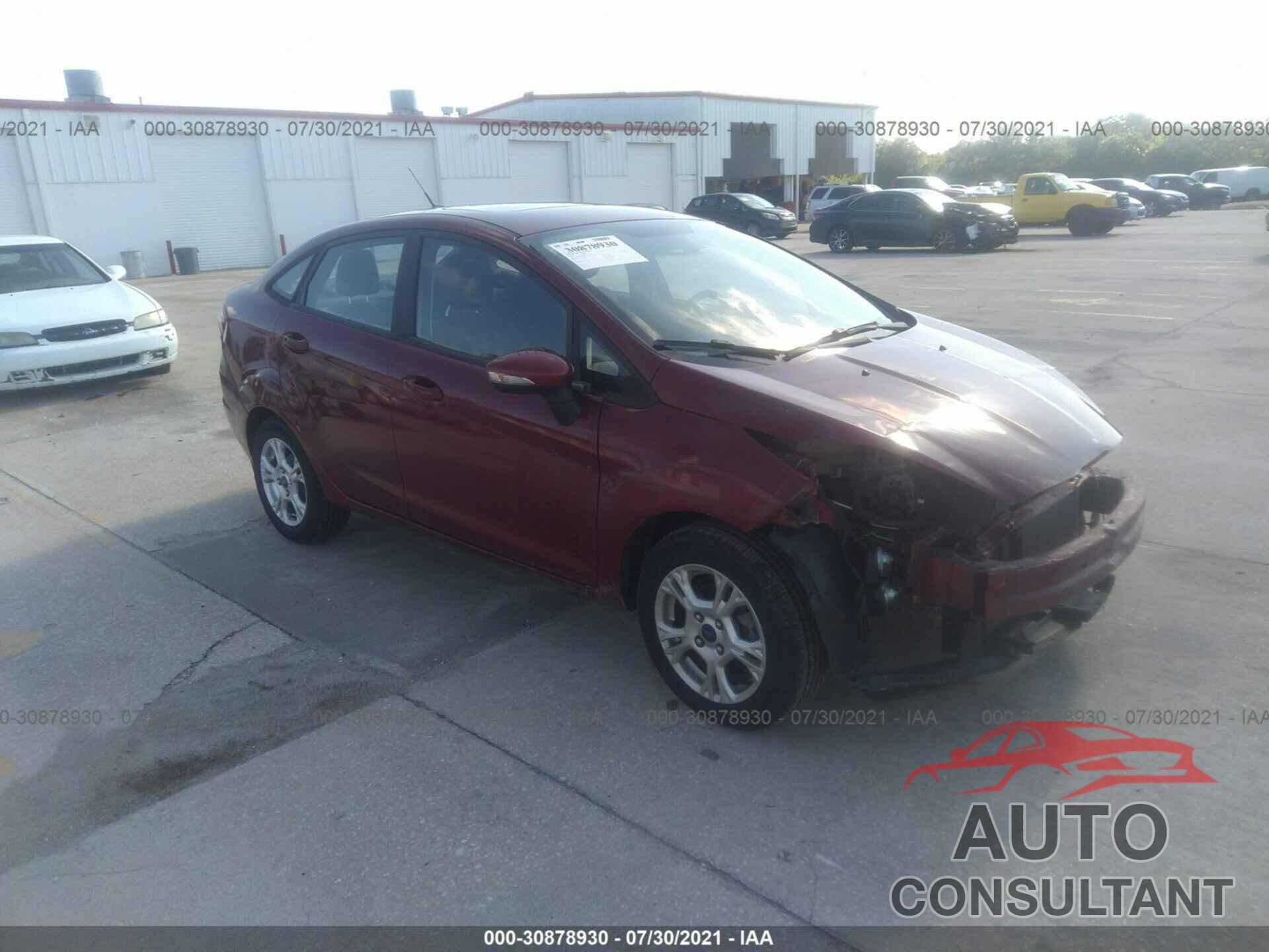FORD FIESTA 2016 - 3FADP4BJ7GM207539