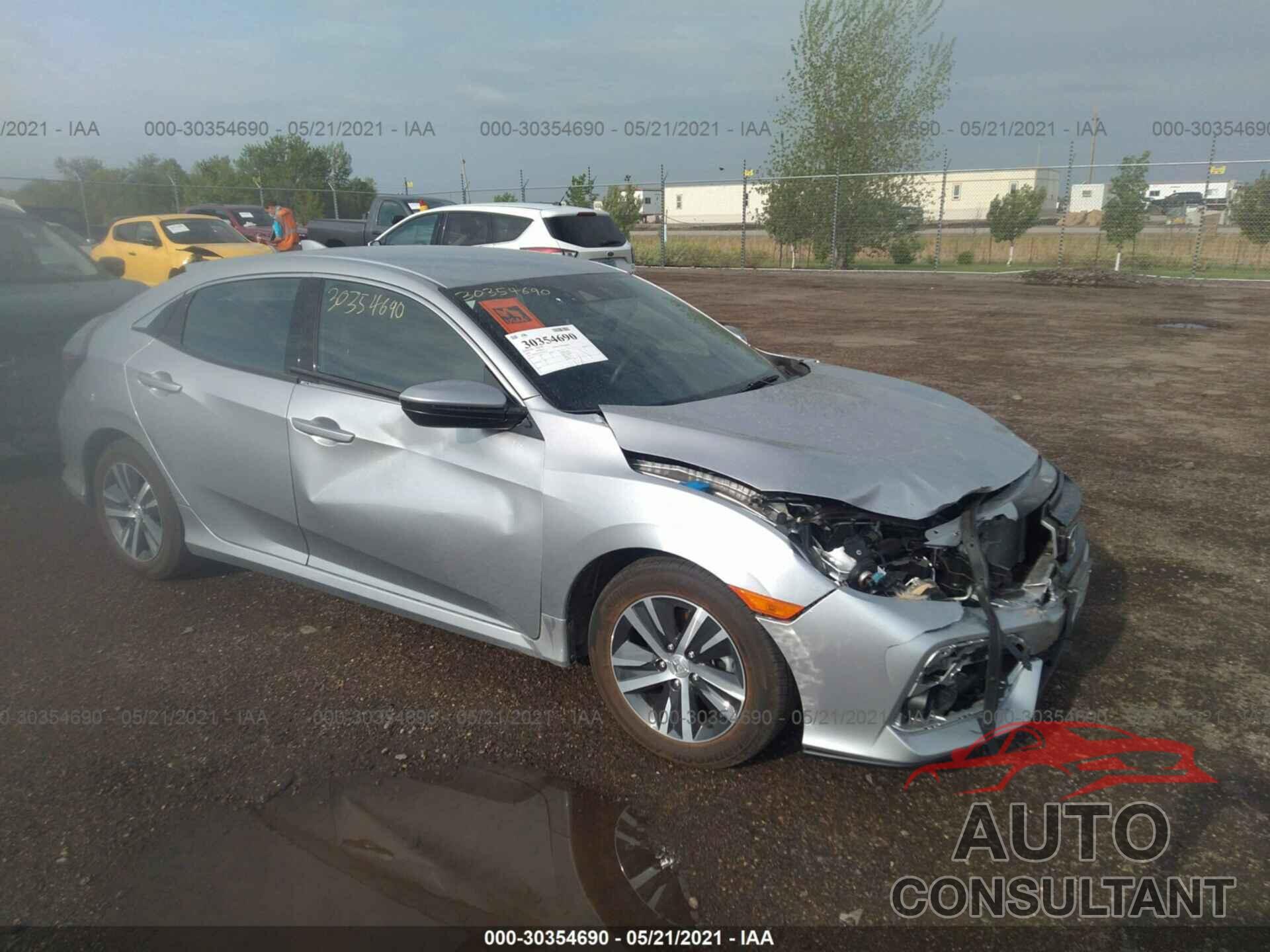 HONDA CIVIC HATCHBACK 2020 - SHHFK7H37LU422122