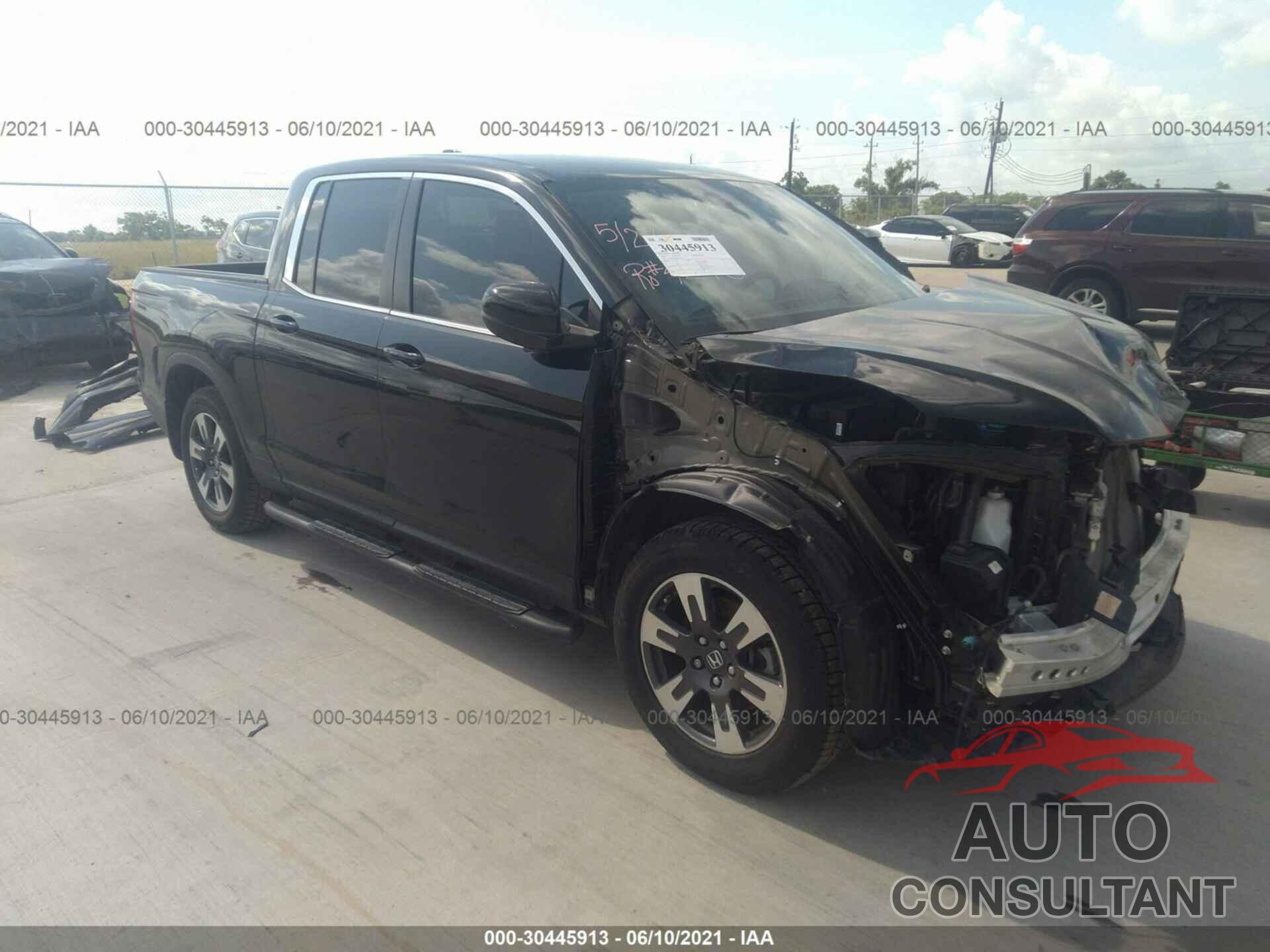 HONDA RIDGELINE 2018 - 5FPYK2F56JB002020