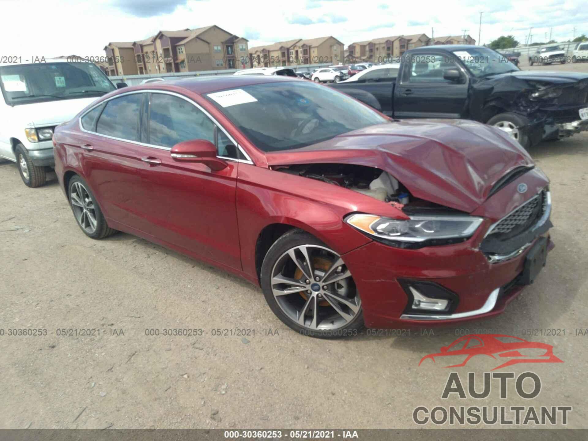 FORD FUSION 2019 - 3FA6P0K93KR147956