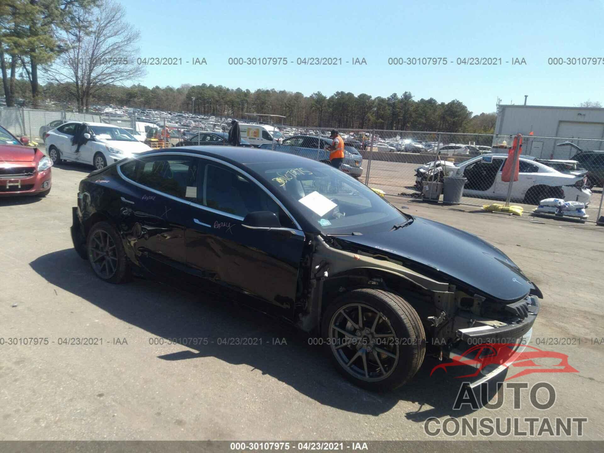 TESLA MODEL 3 2018 - 5YJ3E1EB4JF103391