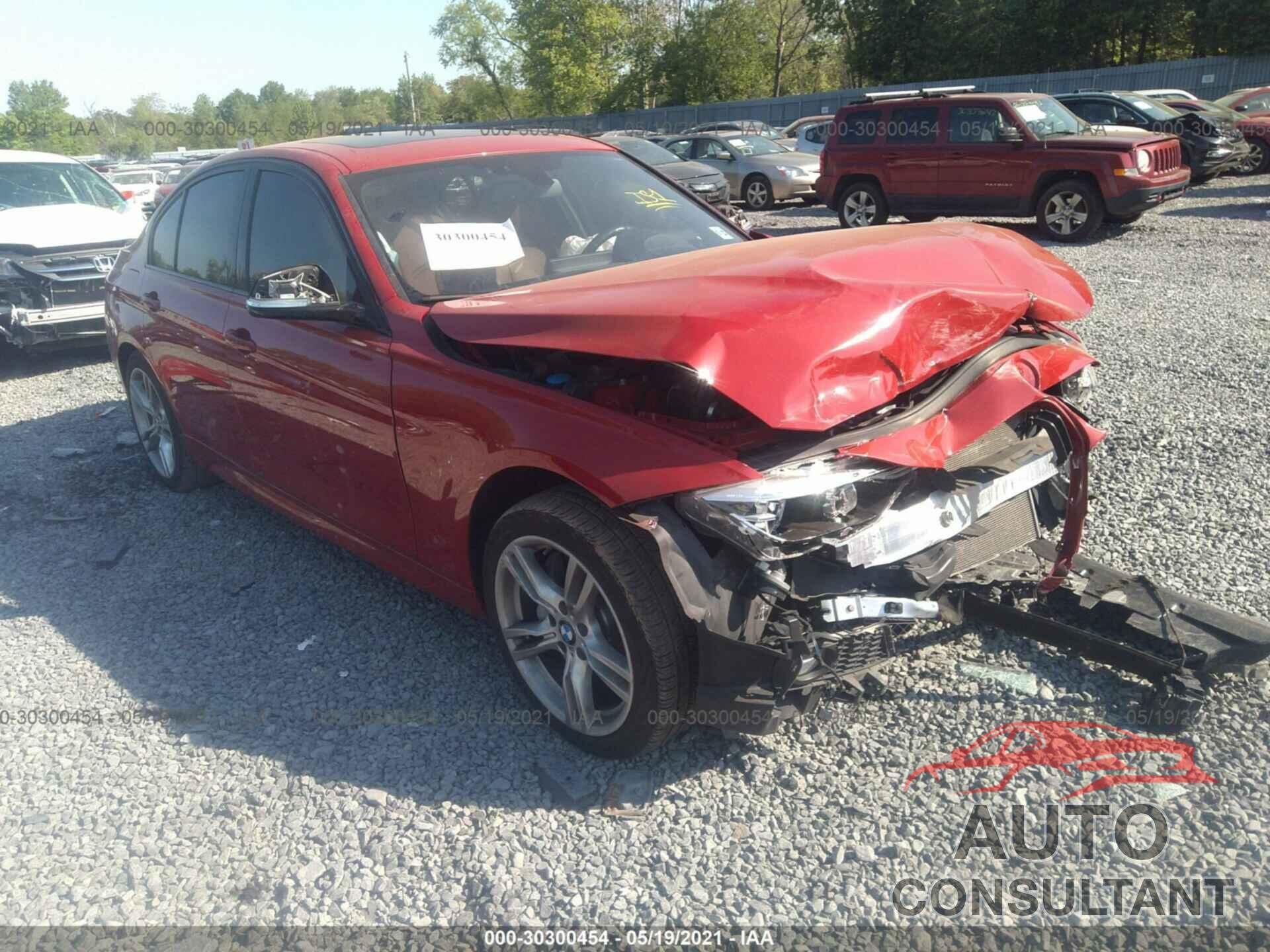 BMW 3 SERIES 2017 - WBA8D9G35HNU62044