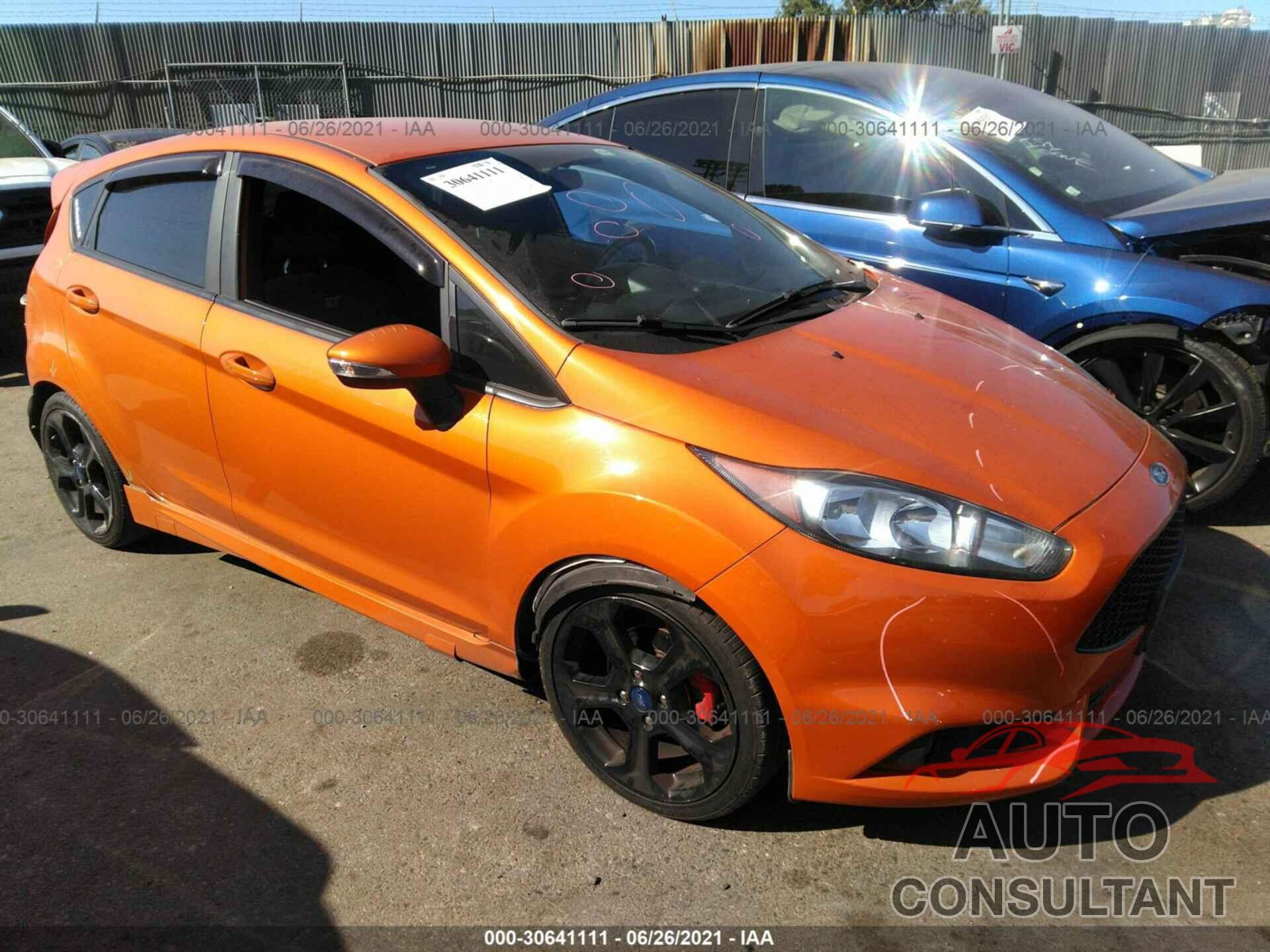 FORD FIESTA 2017 - 3FADP4GX8HM144689