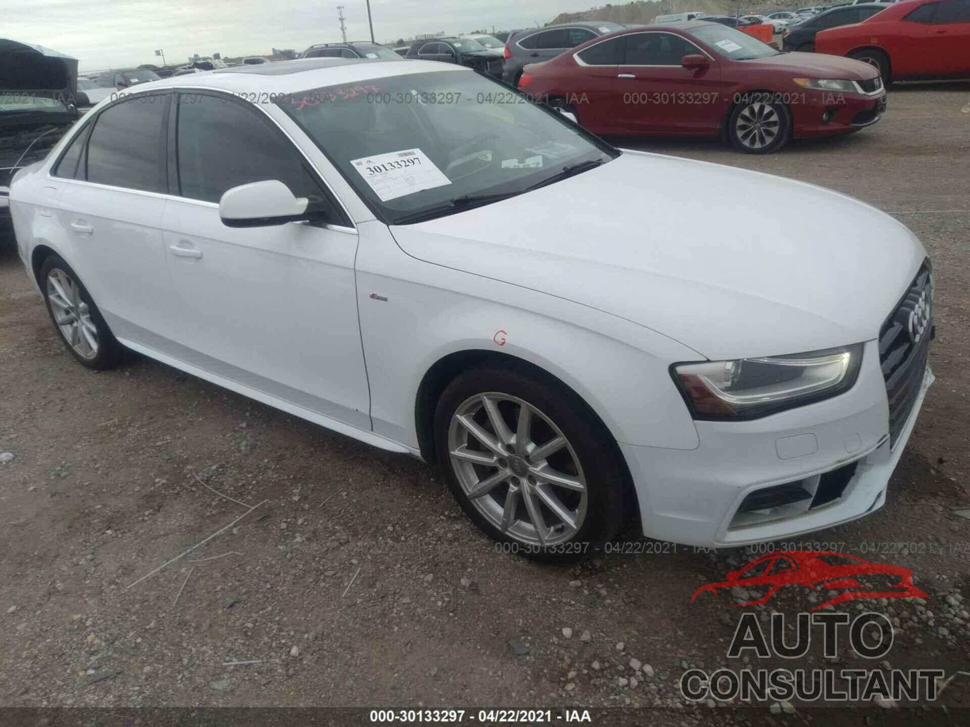 AUDI A4 2016 - WAUBFAFL5GN007292