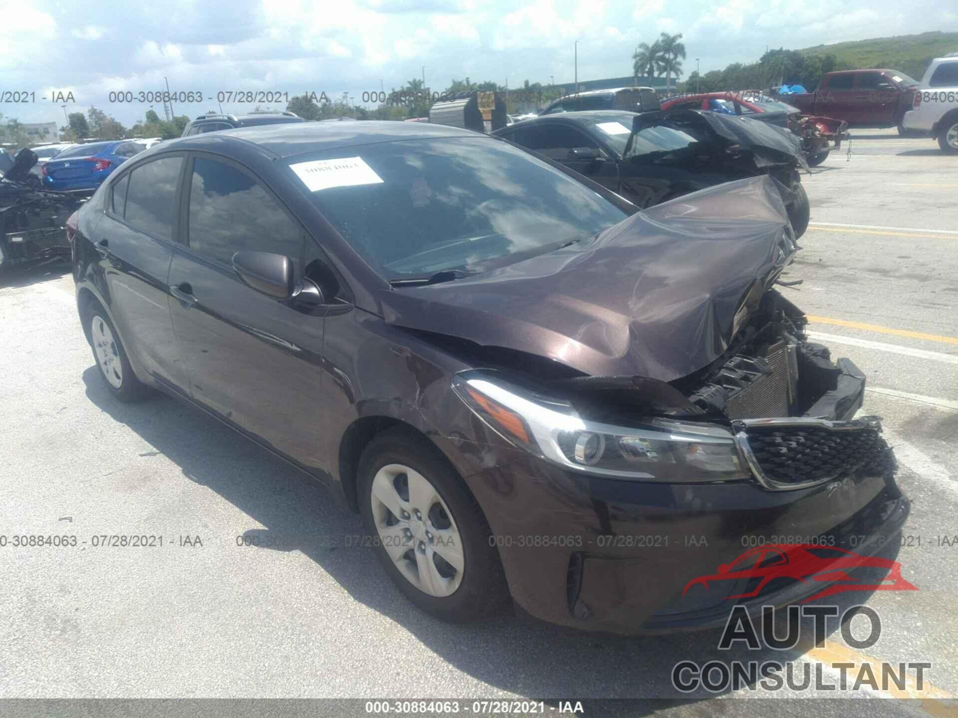 KIA FORTE 2017 - 3KPFK4A75HE096458