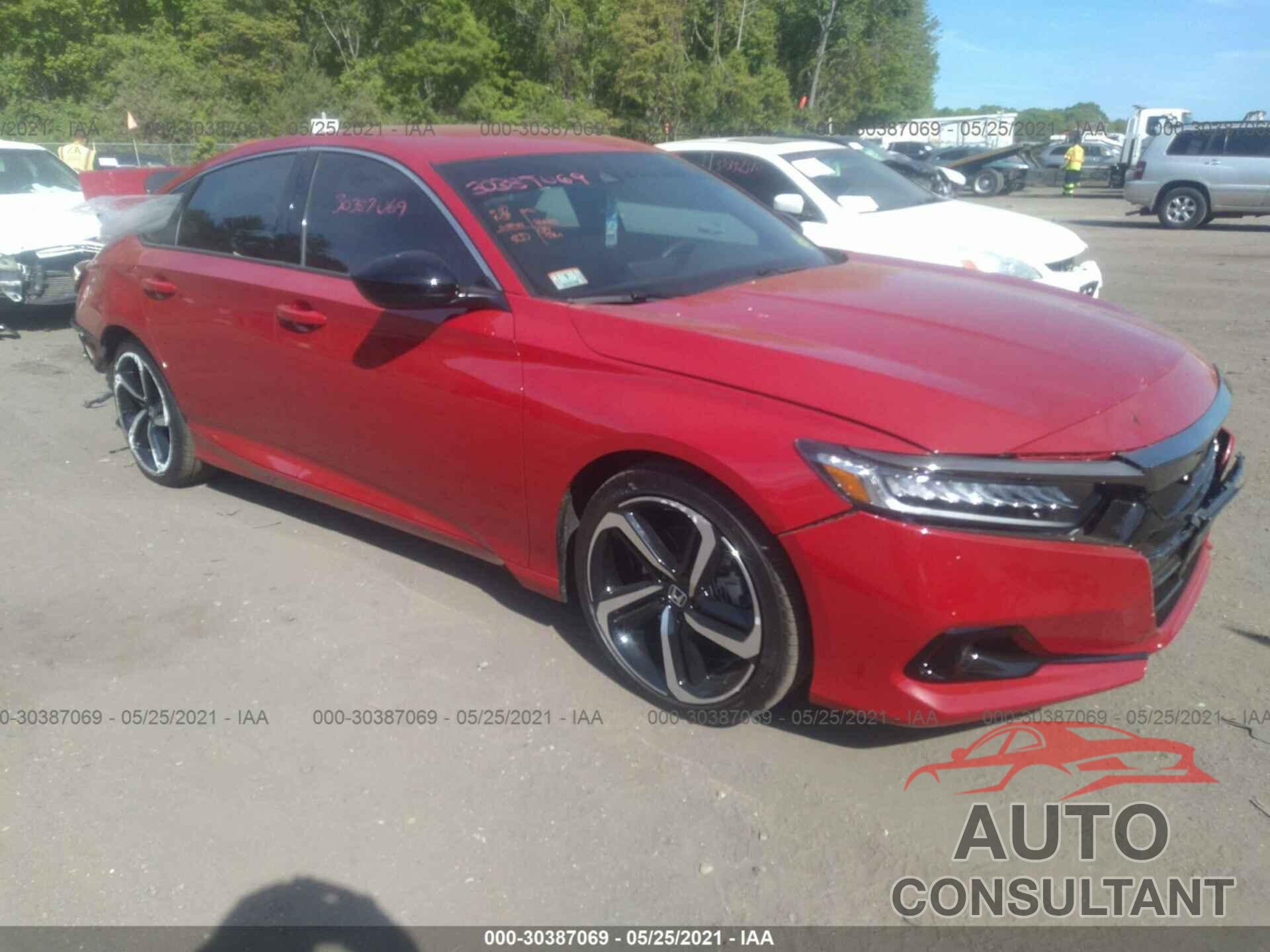 HONDA ACCORD SEDAN 2021 - 1HGCV1F35MA012524