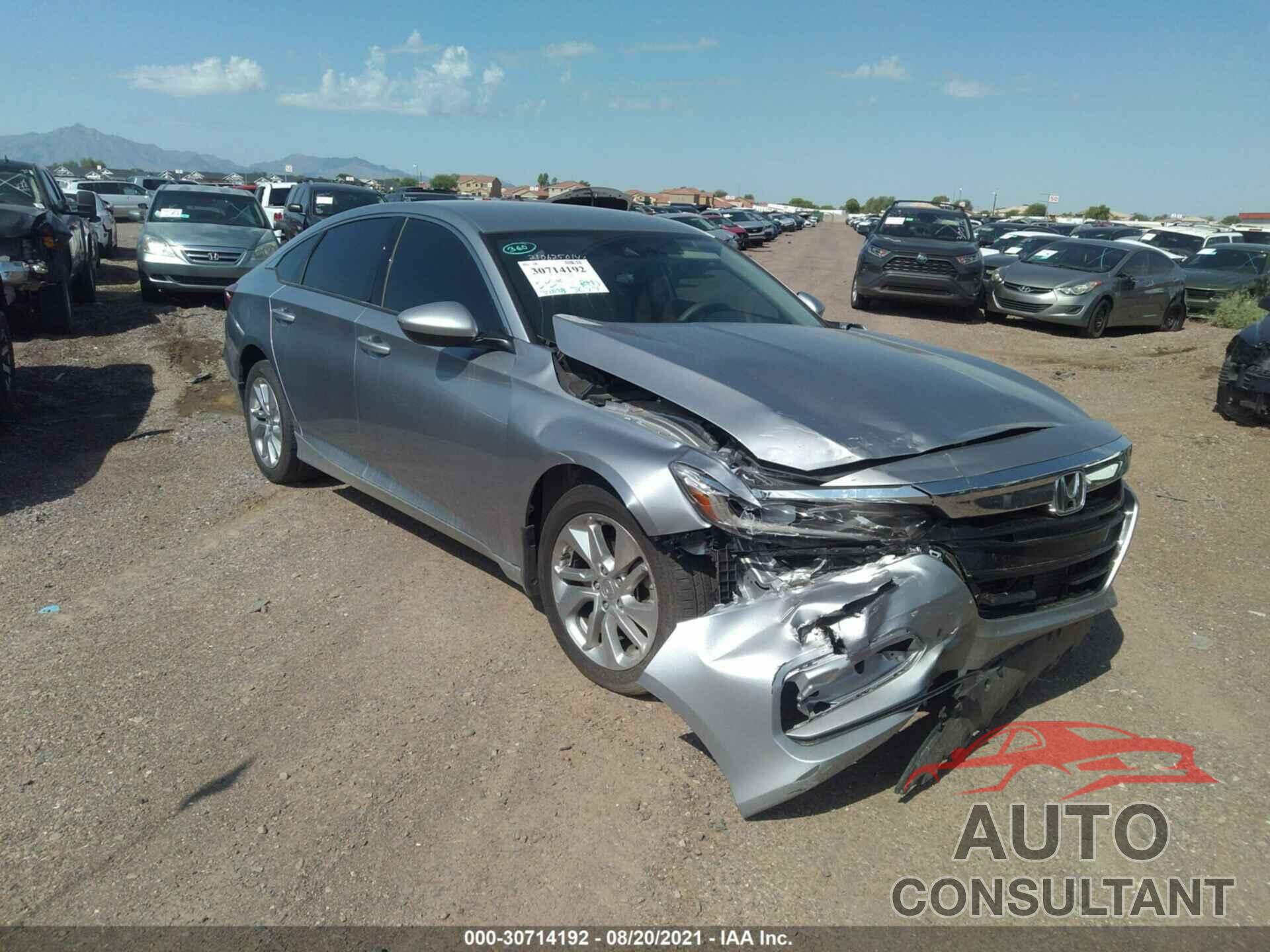 HONDA ACCORD SEDAN 2019 - 1HGCV1F1XKA077820