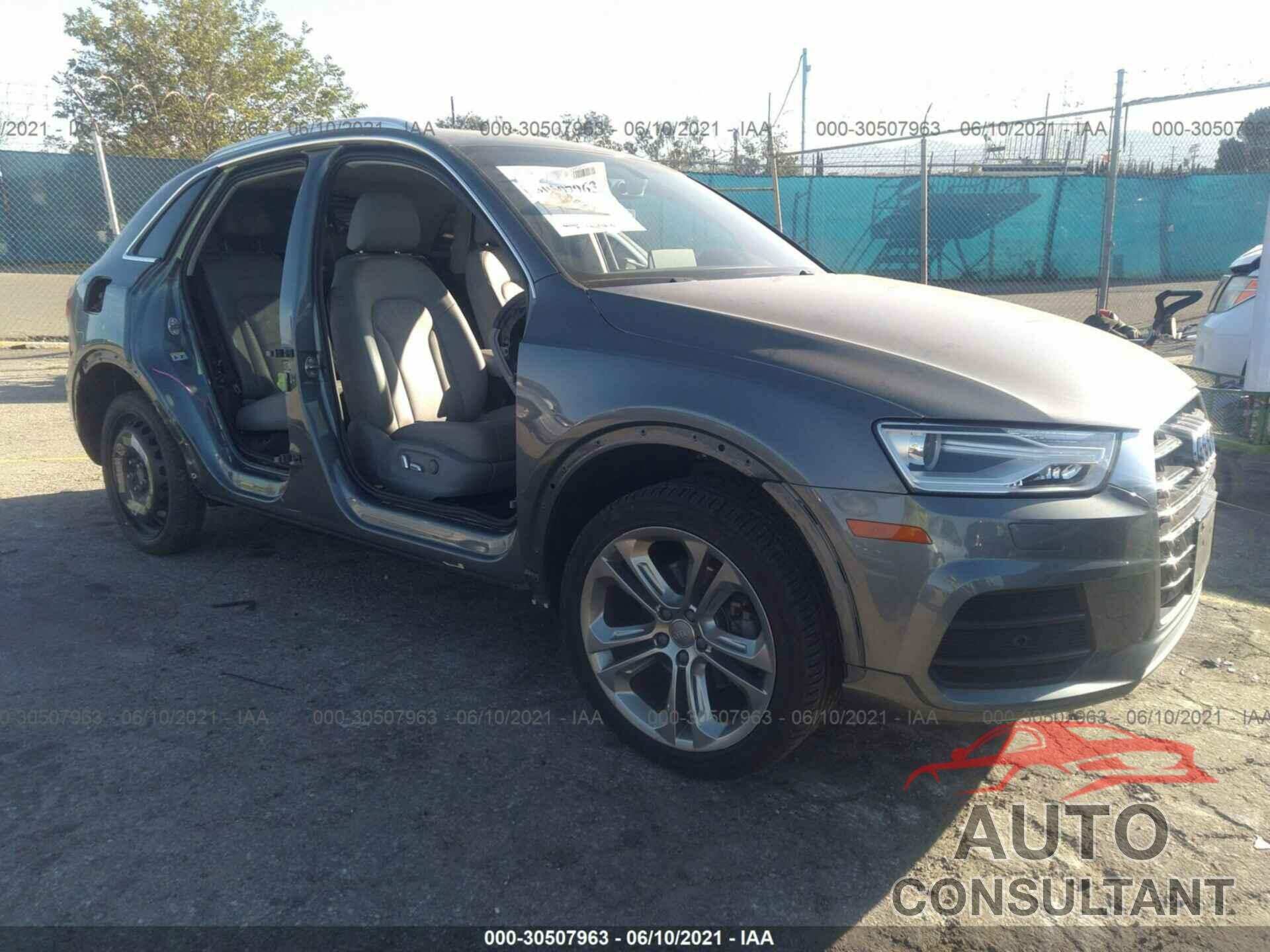 AUDI Q3 2016 - WA1BFCFSXGR016157